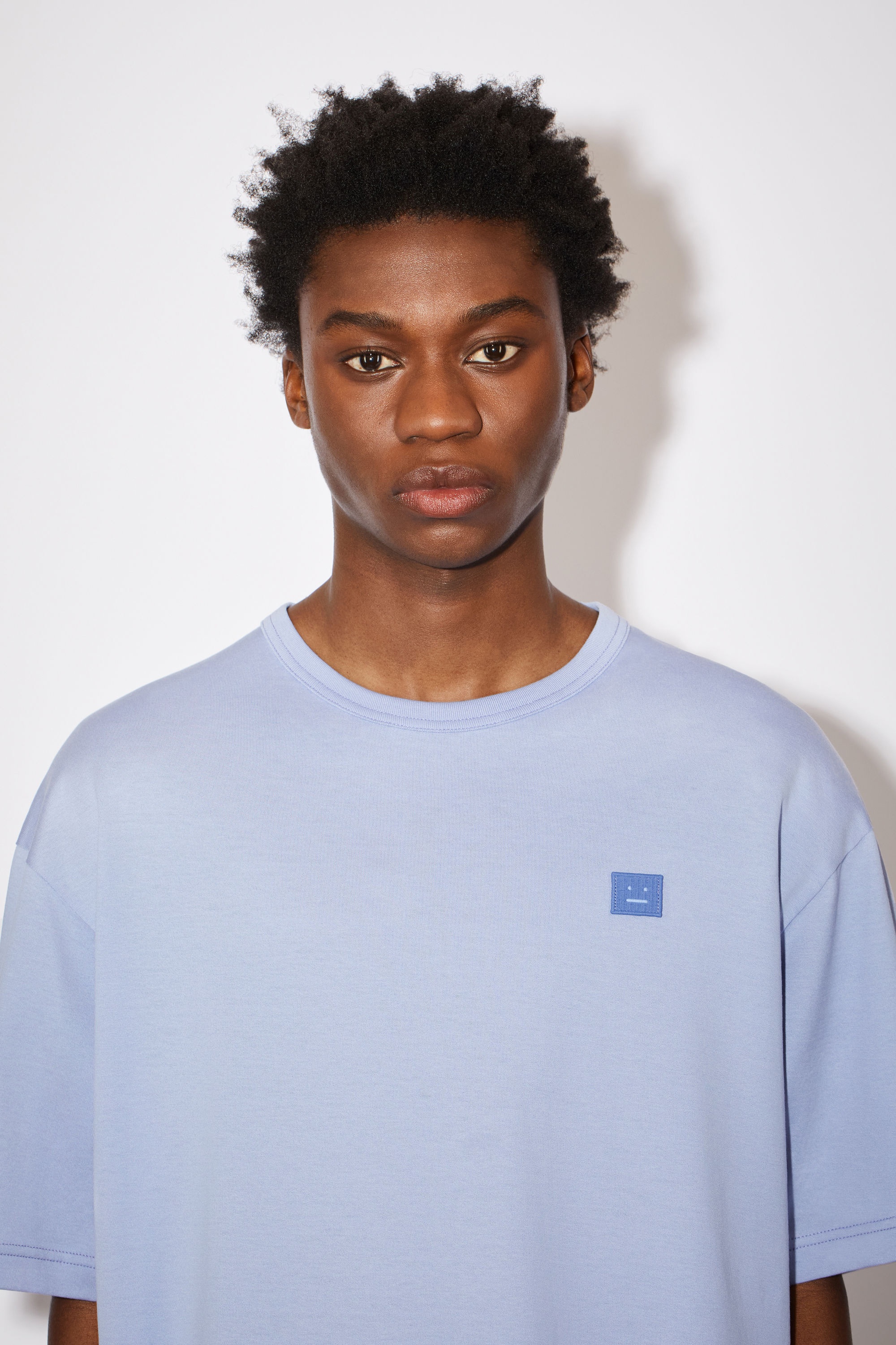 Crew neck t-shirt - Pale purple - 4