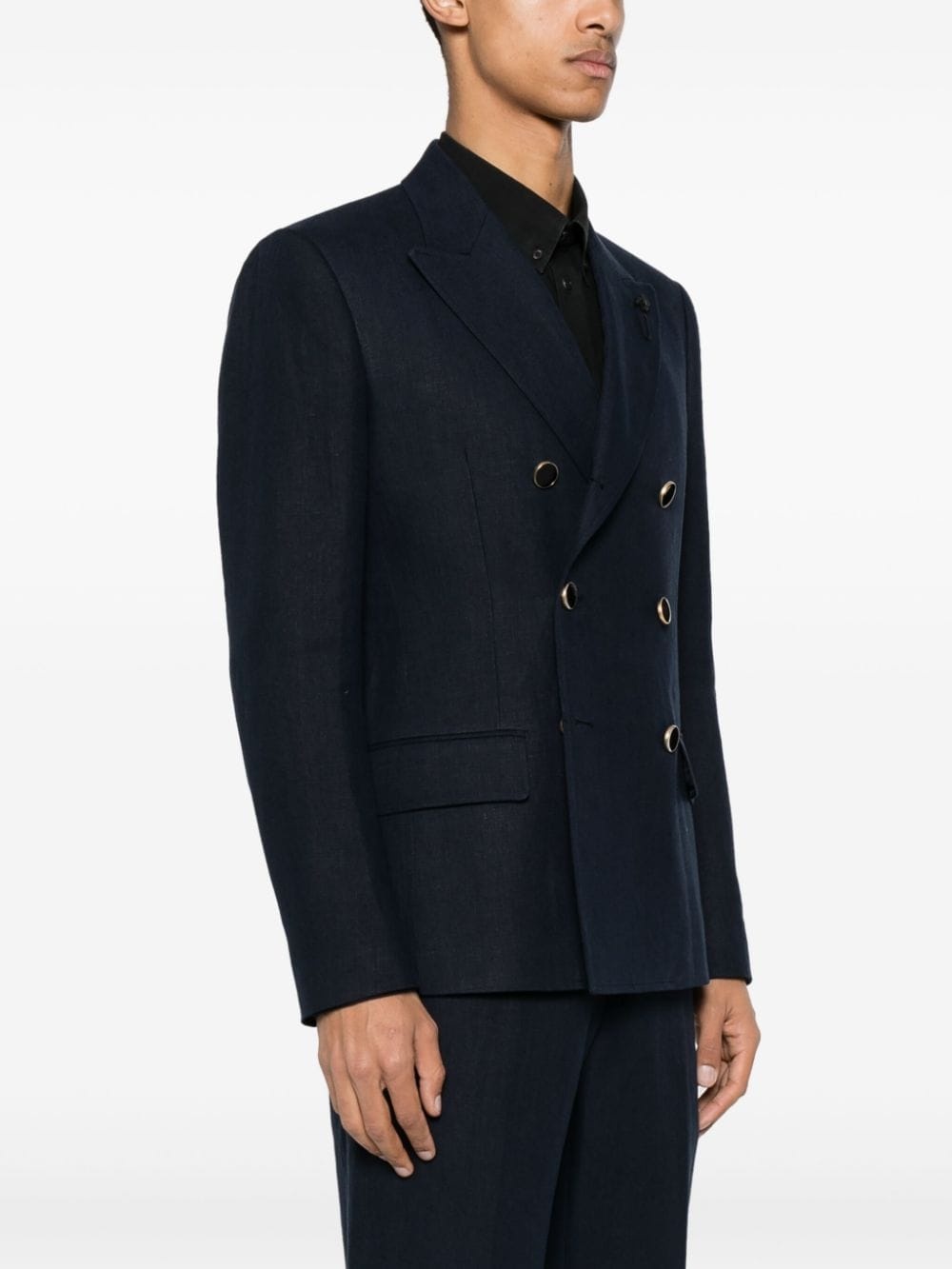 double-breasted blazer - 3