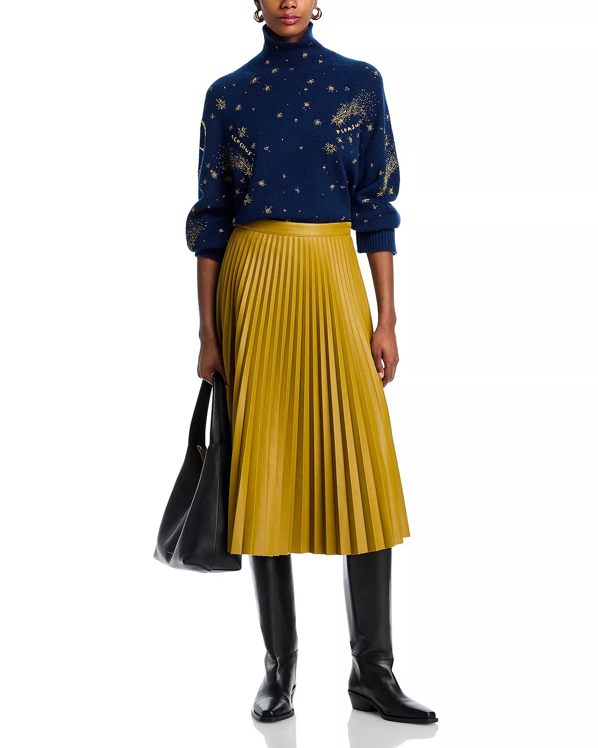 Jared Mock Neck Sweater - 2
