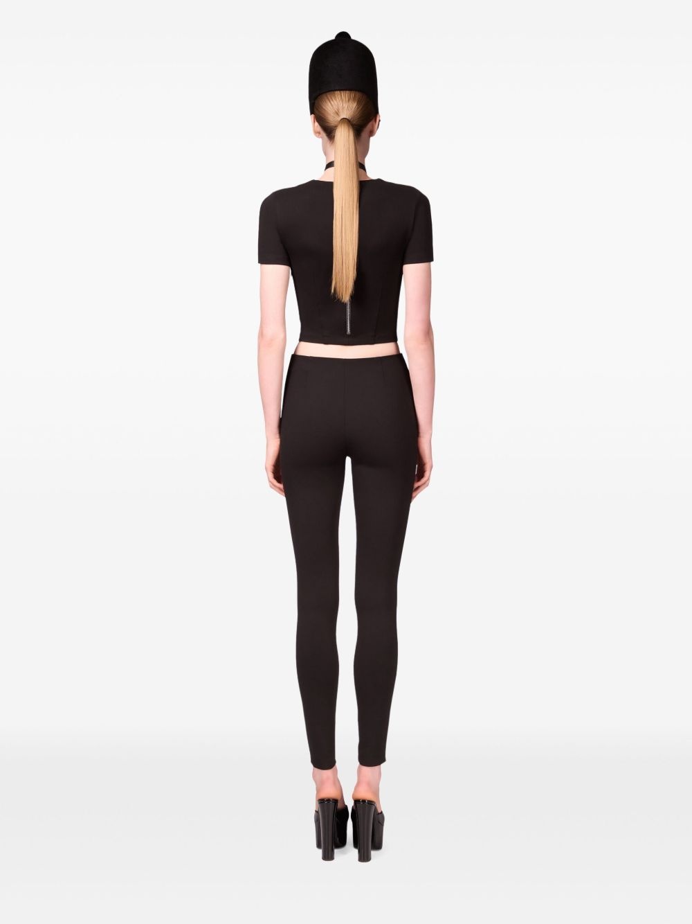 Zipper Brief leggins - 4