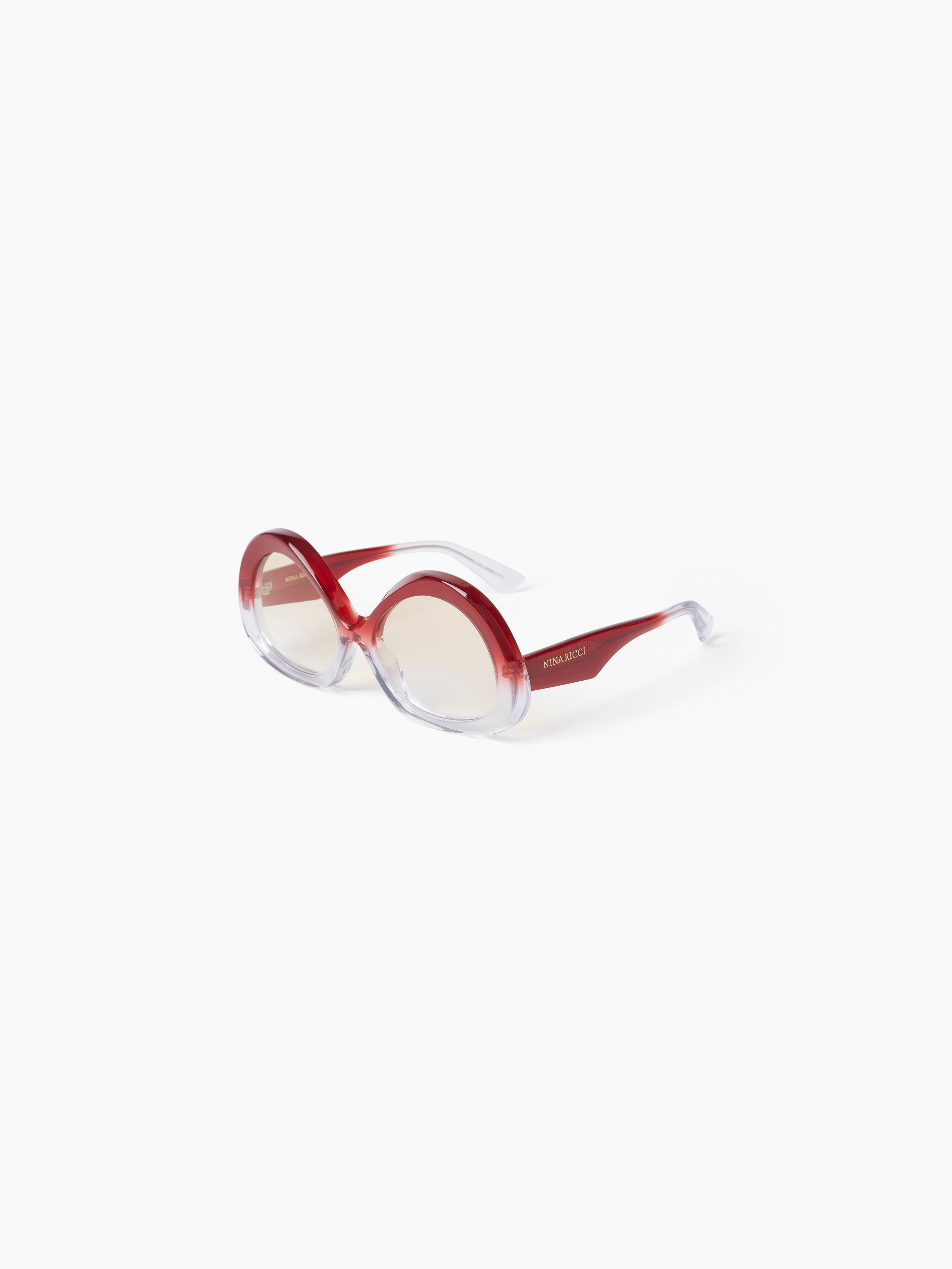 WAVES ROUND RED SUNGLASSES - 5
