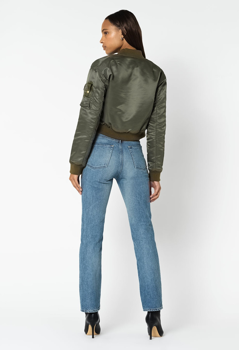 HUNTER CROPPED BOMBER 5