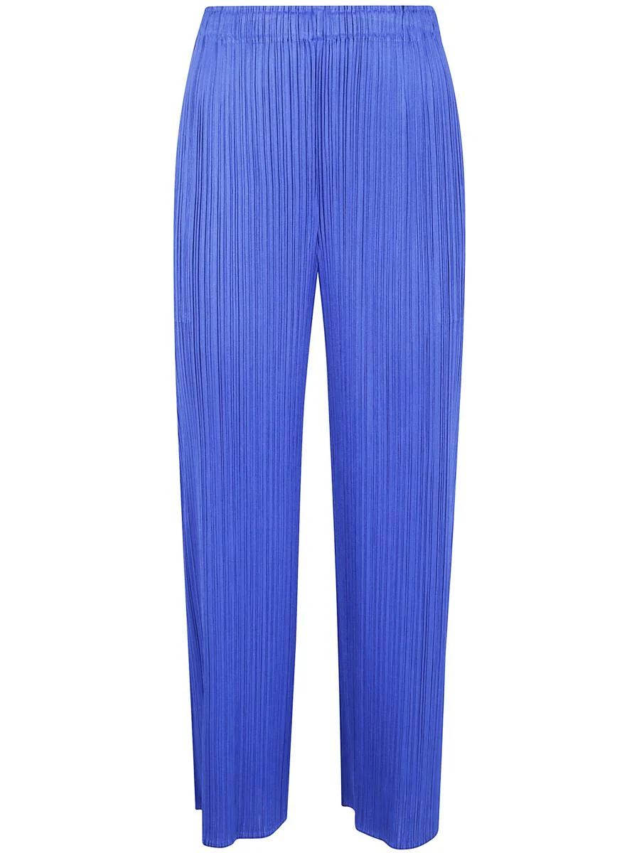 Pleats Please Issey Miyake "Monthly Colors: August" Pants Clothing - 1