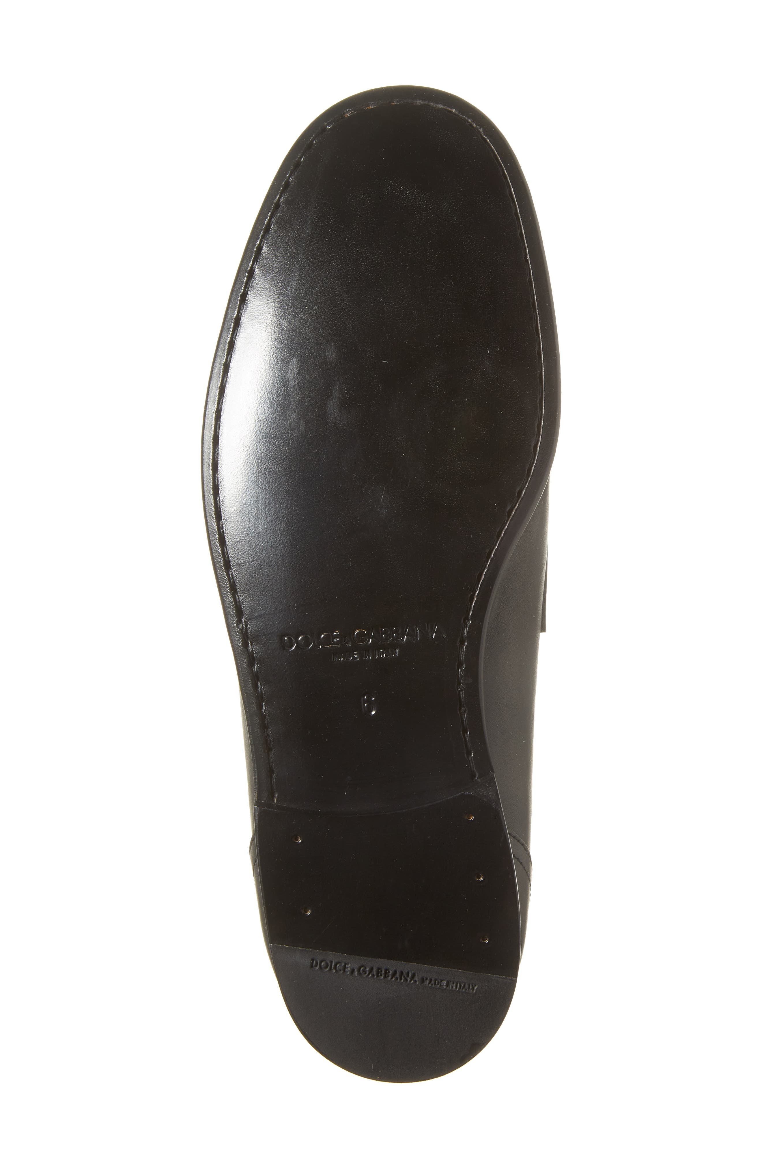 Dolce&Gabbana Dorada Crosta Loafer in Nero at Nordstrom - 6