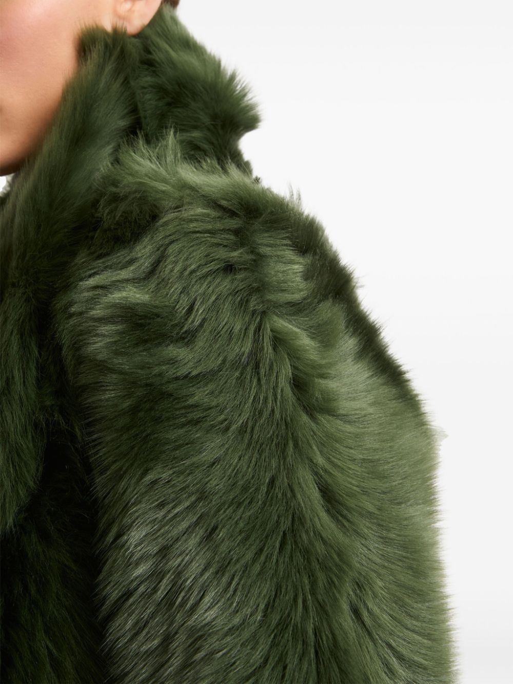 shearling short jacket - 6