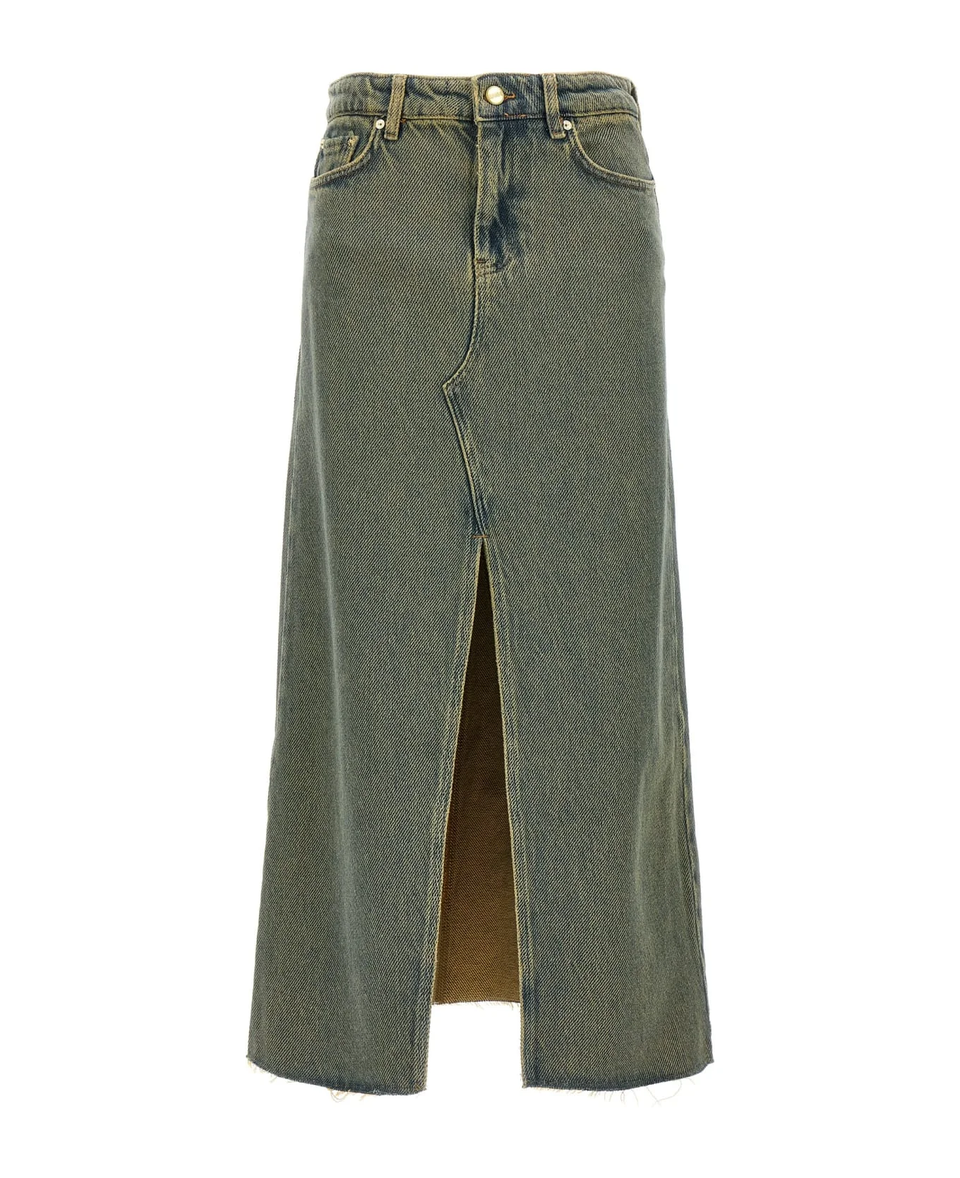 'overdyed Heavy' Skirt - 1