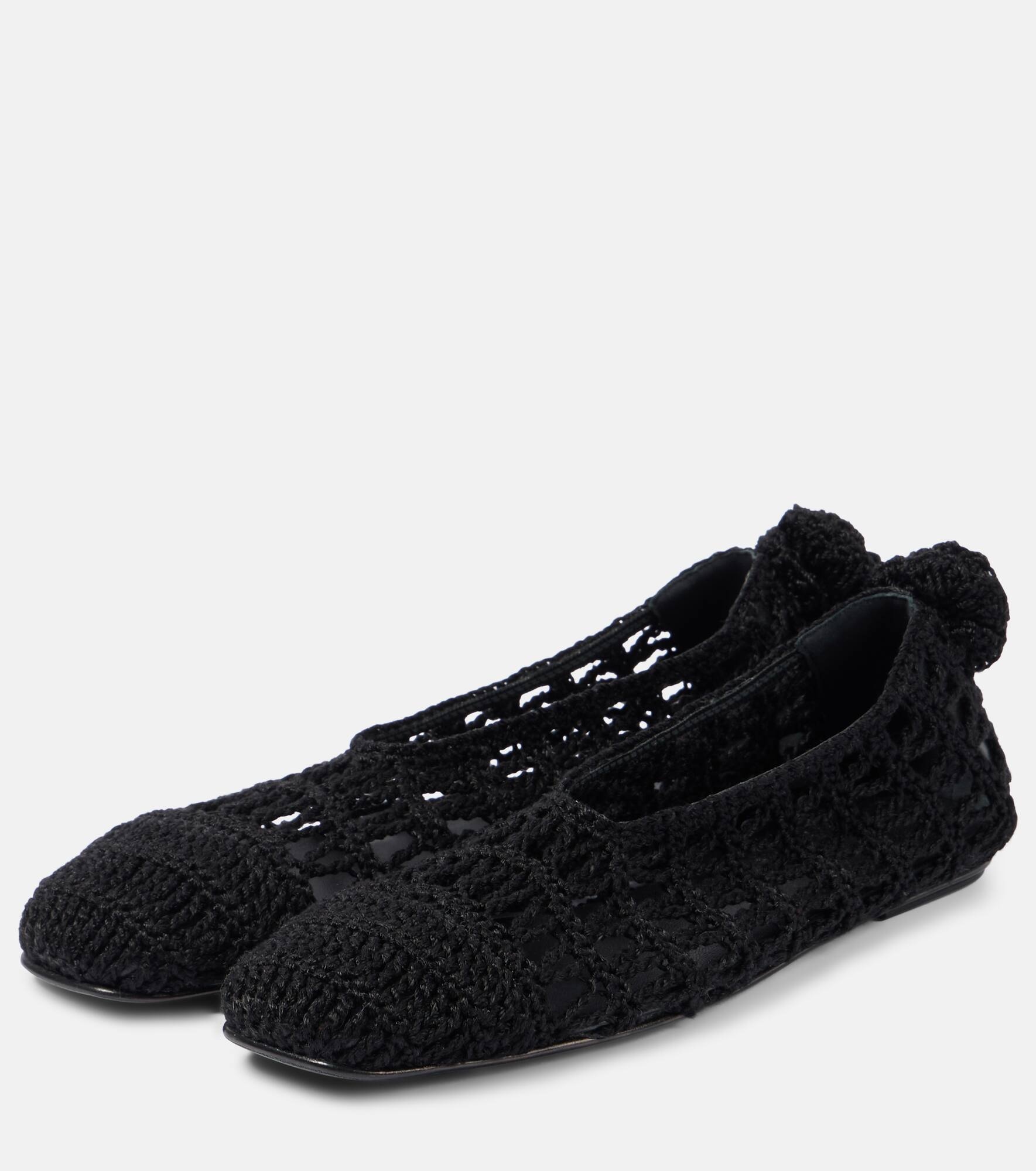 Crochet ballet flats - 4