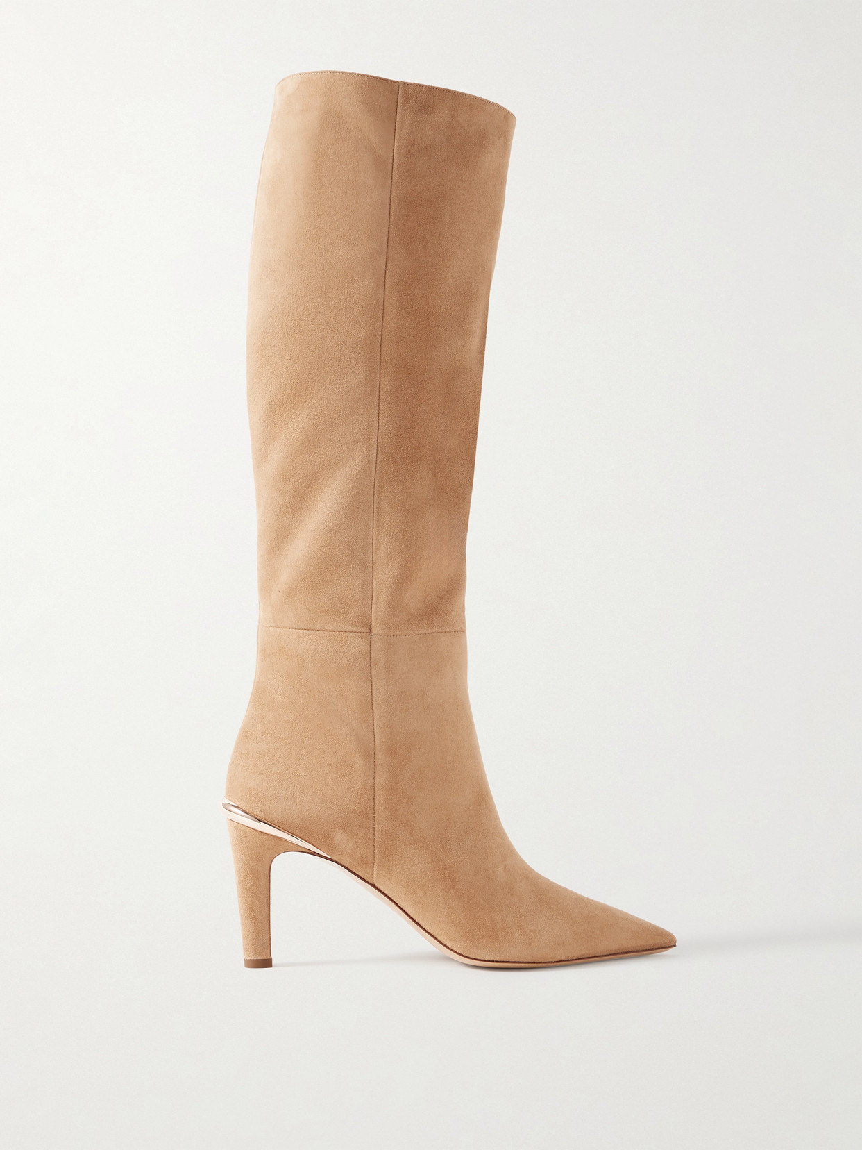 Aura Suede Knee Boots - 1