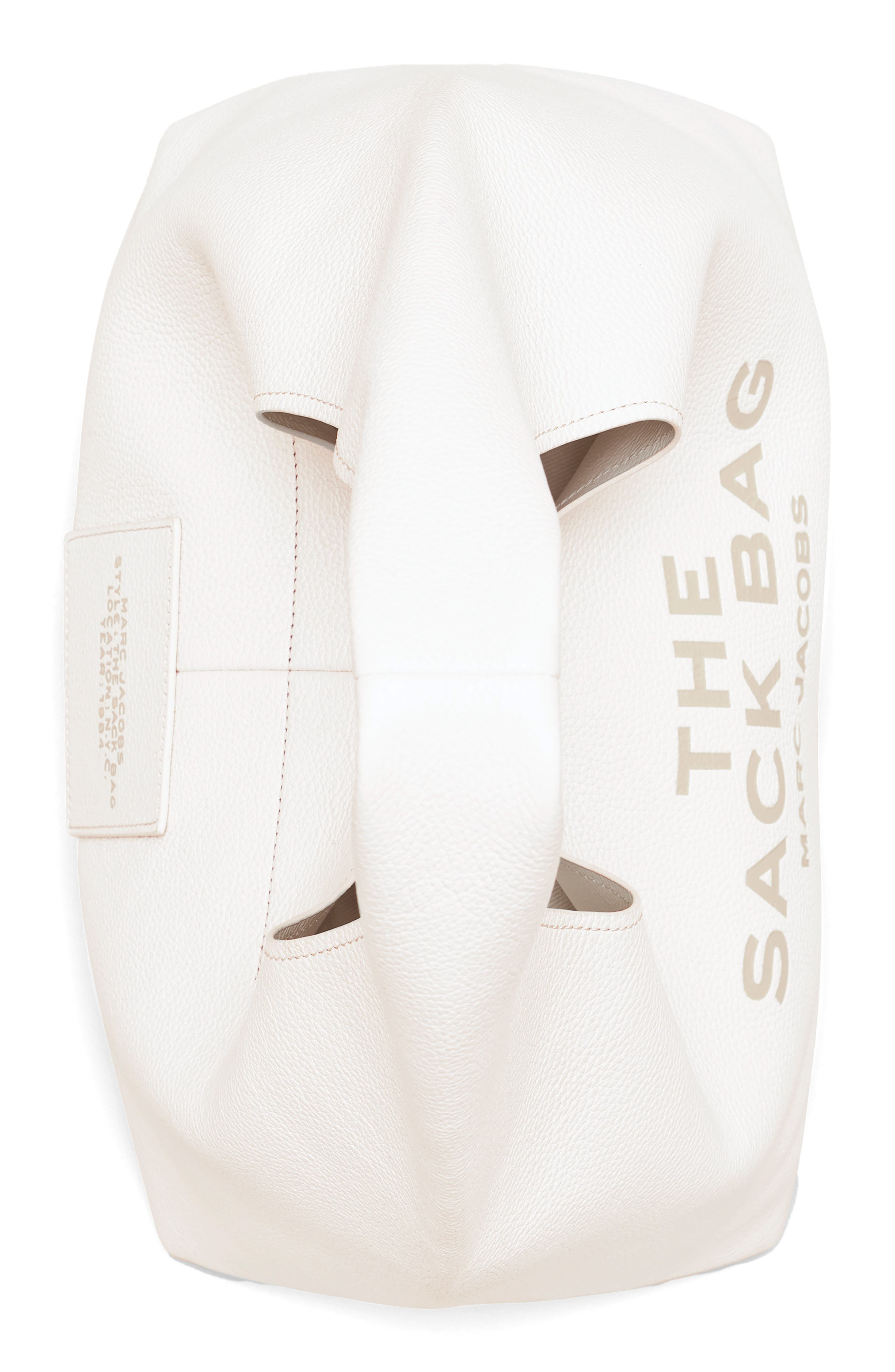 Marc Jacobs The Leather Sack Bag in White at Nordstrom - 6