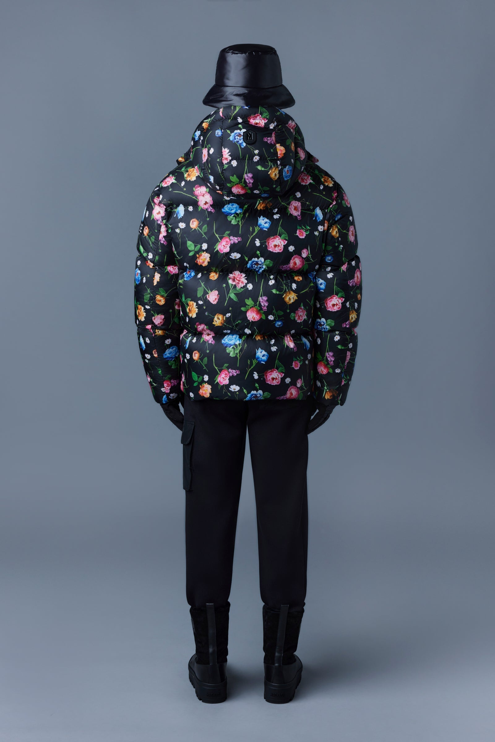 KENT lustrous light down jacket with hood - 4