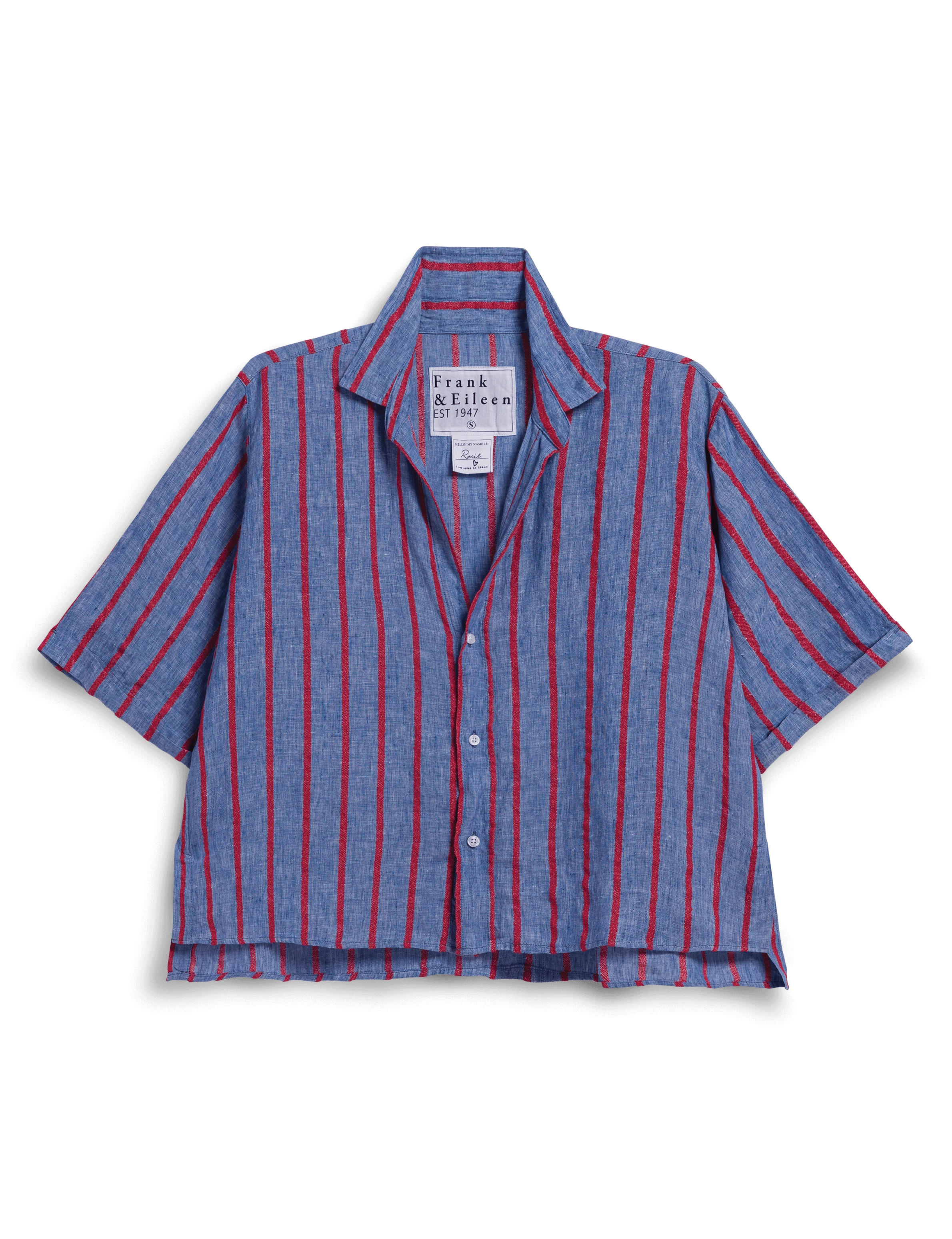 Short-Sleeve Button-Up Shirt - 1