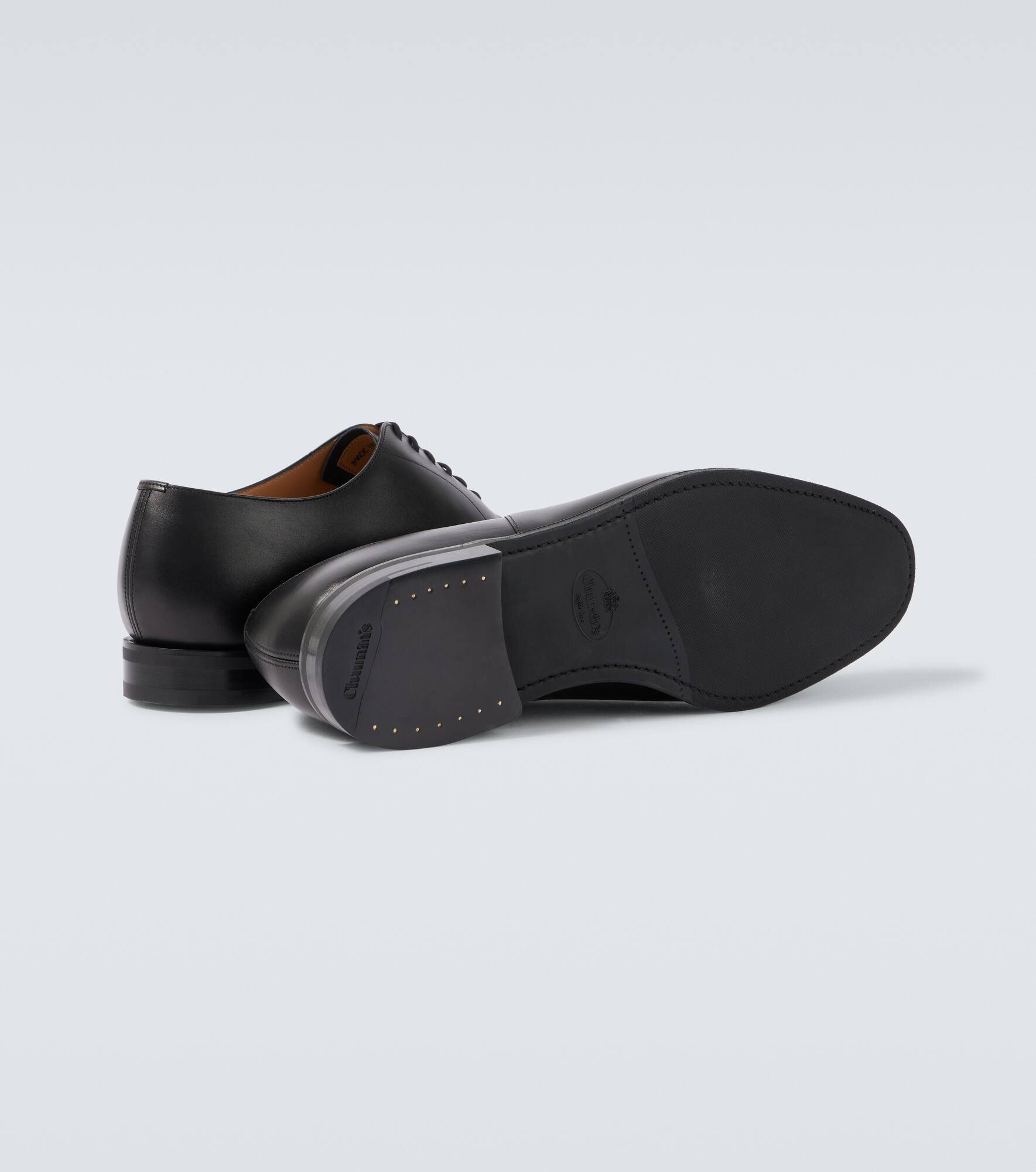 Consul leather lace-up Oxford shoes - 7
