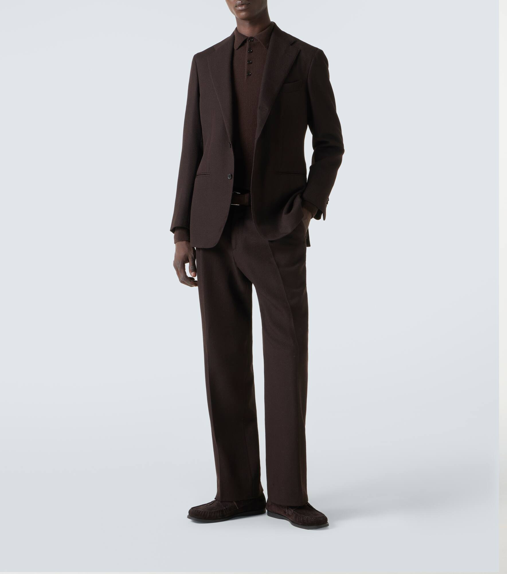 Cashmere polo sweater - 2