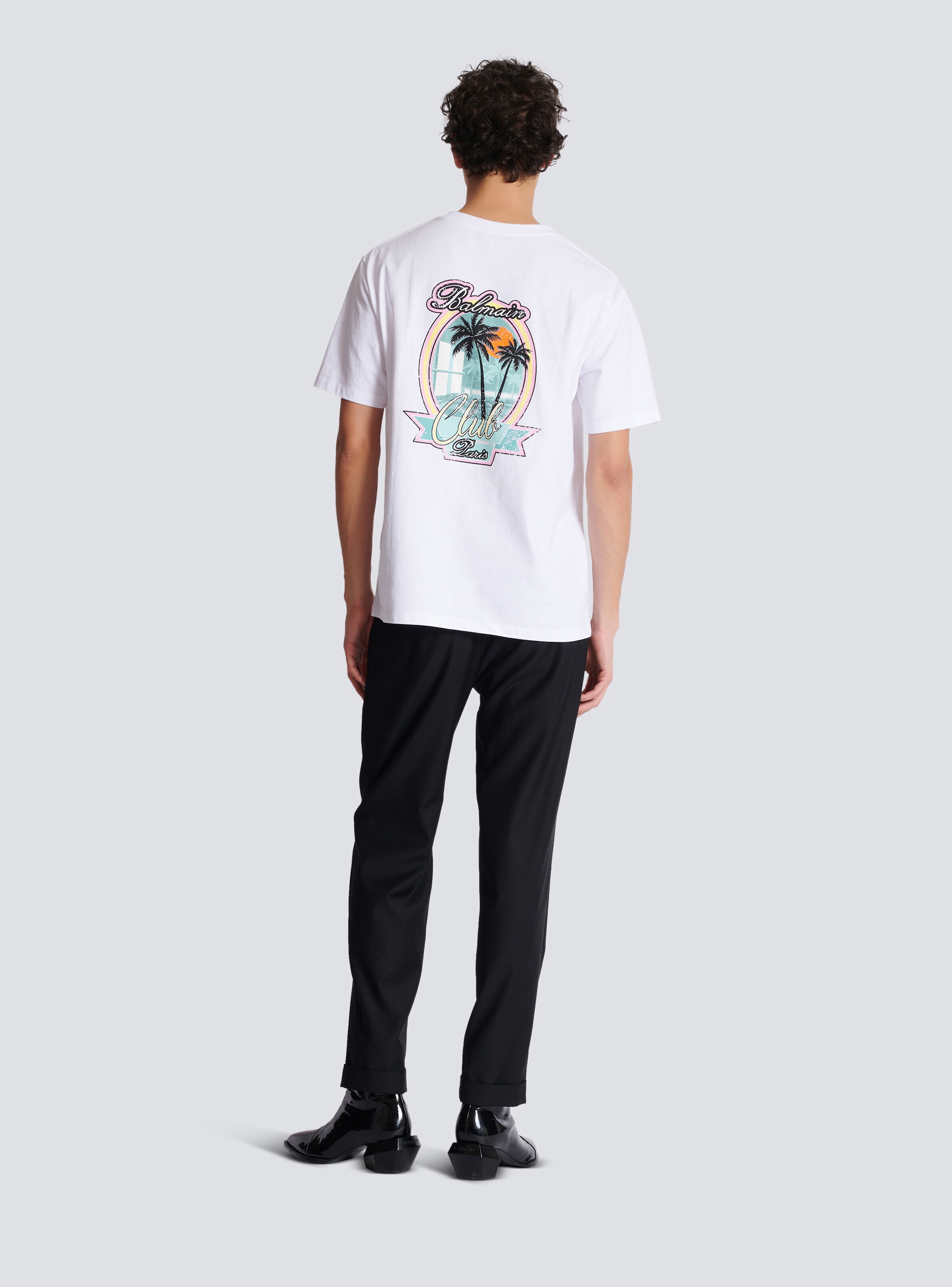 Club Balmain Signature printed T-shirt - 2