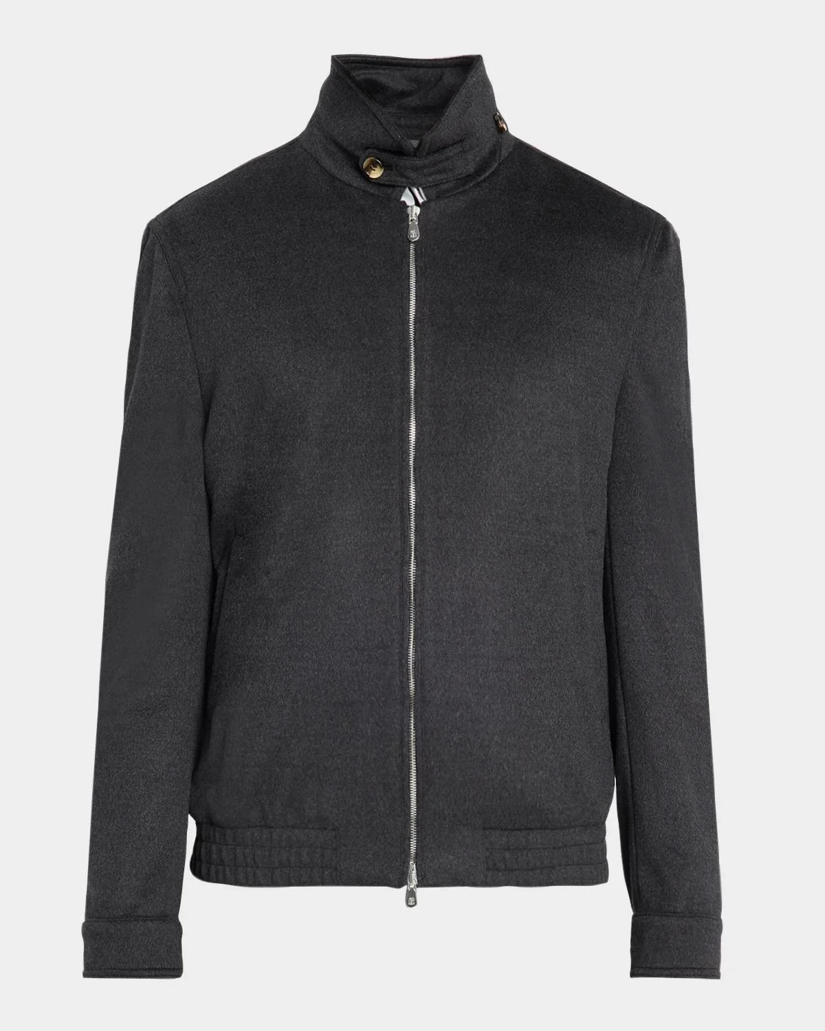 Men's Wool Water Resistant Full-Zip Blouson - 1