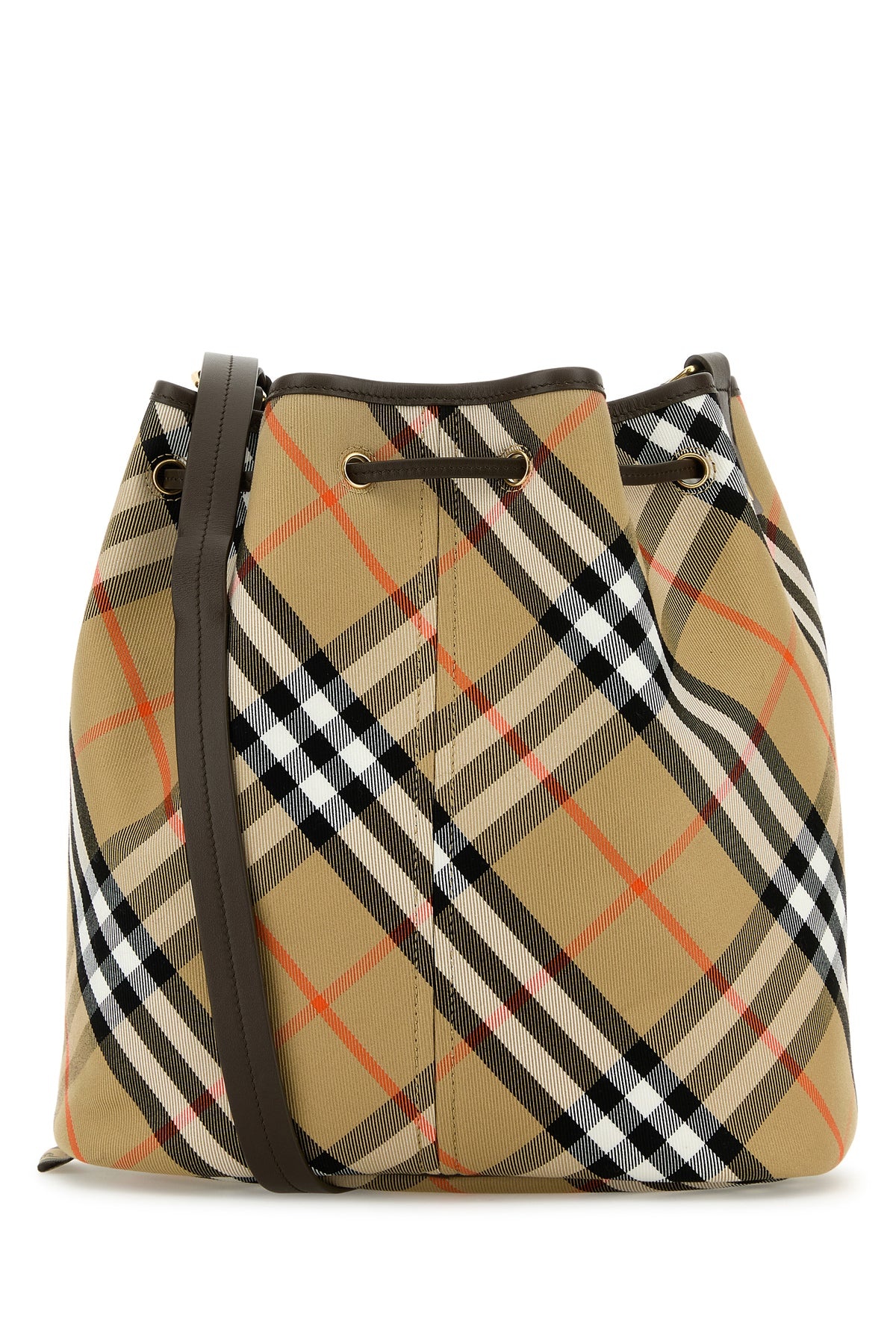 Embroidered canvas bucket bag - 3