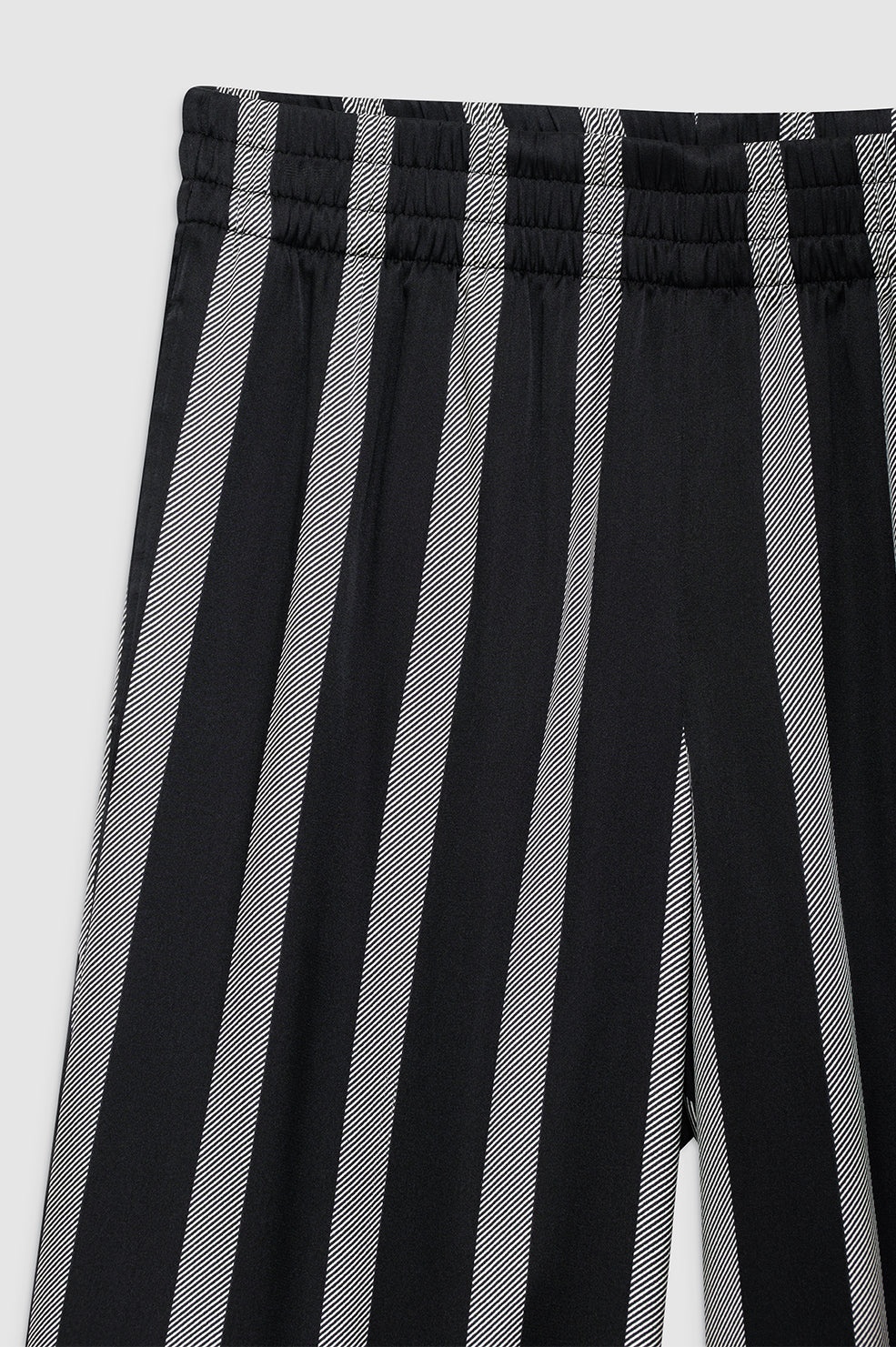 Soto Pant - Black Herringbone Stripe - 4