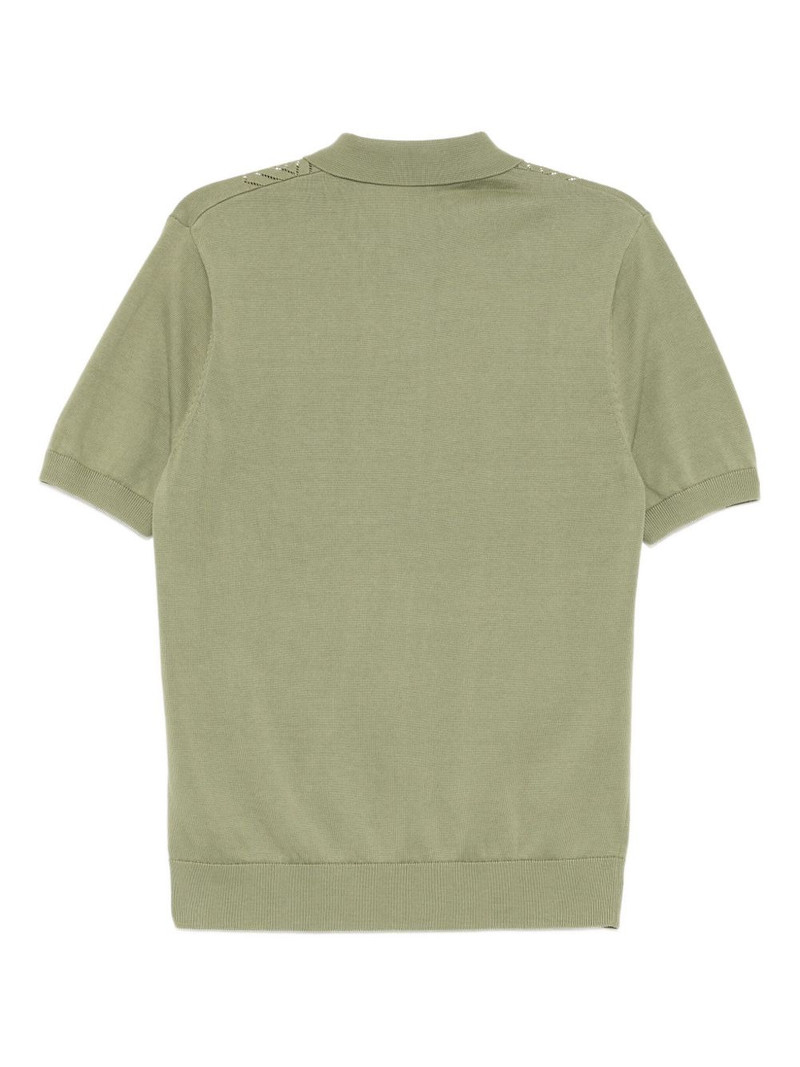 Fred Perry embroidered logo cotton polo shirt outlook