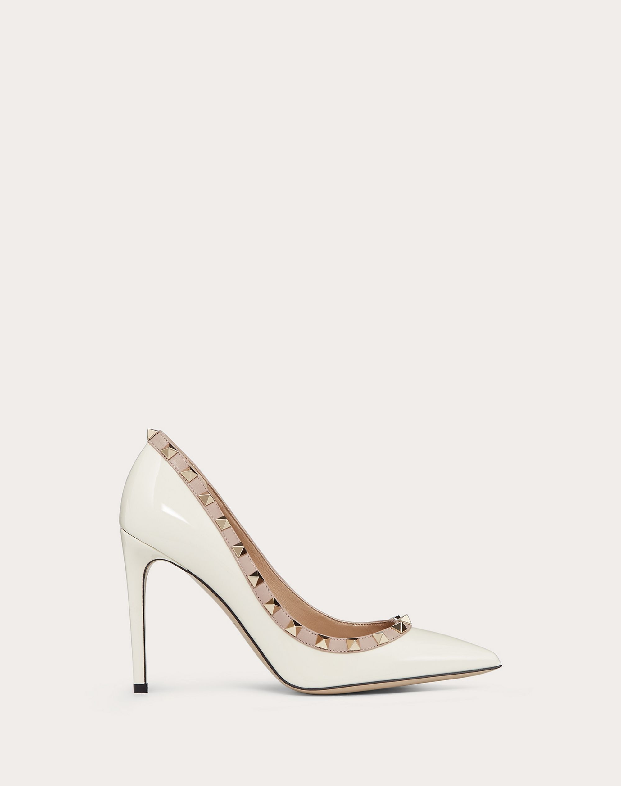 Rockstud Patent Leather Pump 100  mm - 1