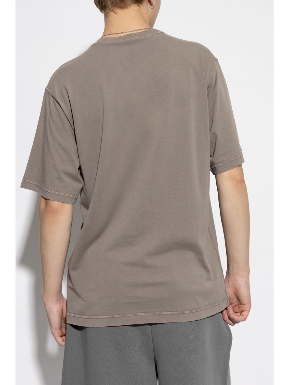 logo-print cotton T-shirt - 4