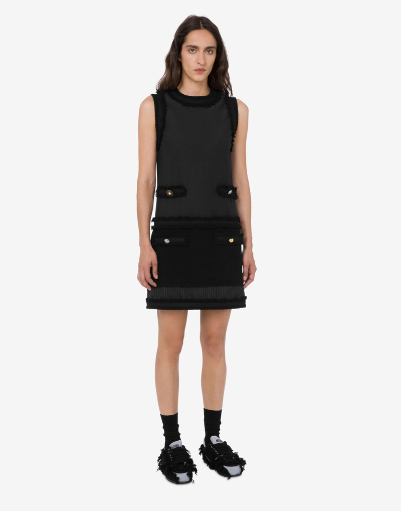 STRETCH BOUCLÉ DRESS 1