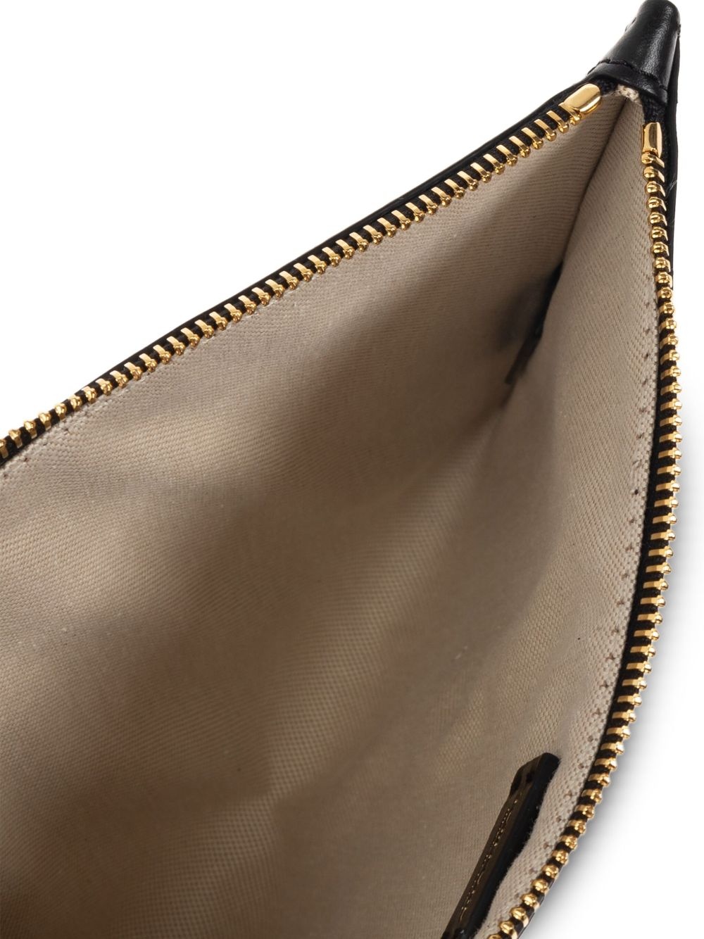 striped canvas clutch - 5