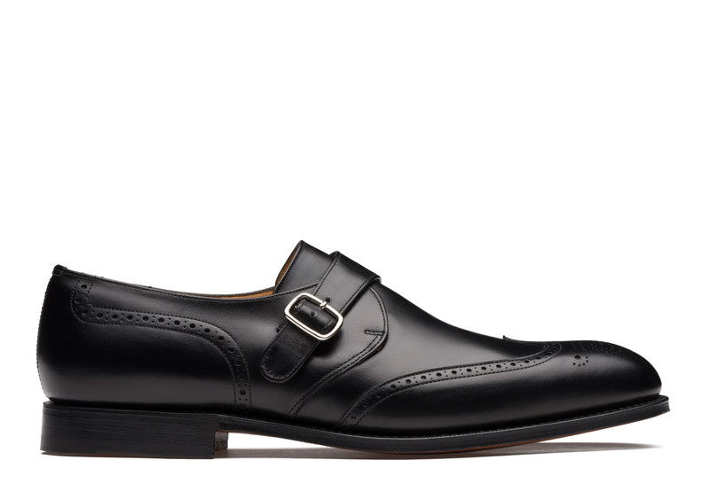 Piccadilly 173
Calf Leather Monk Strap Brogue Black 1