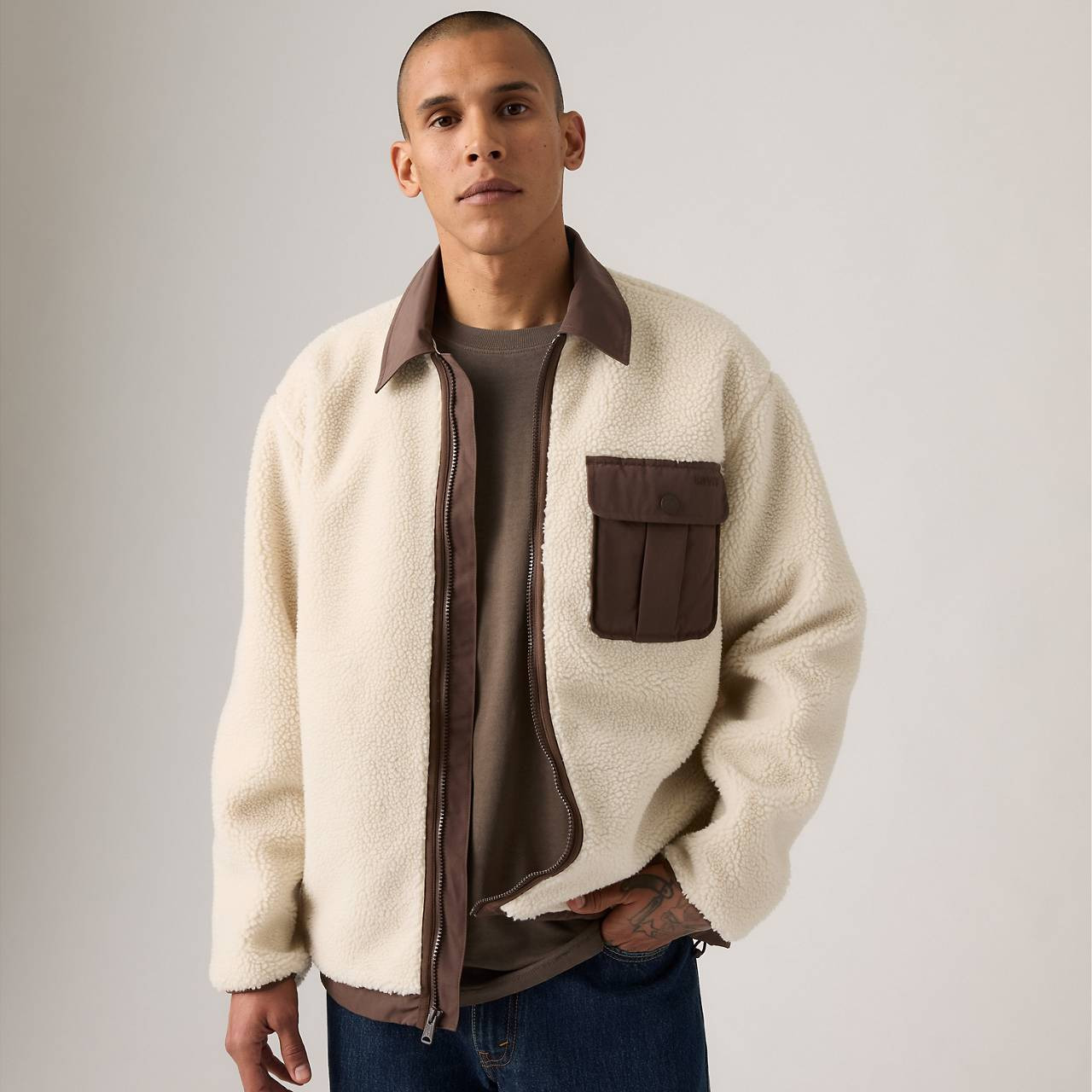 JOONIE SHERPA JACKET - 3
