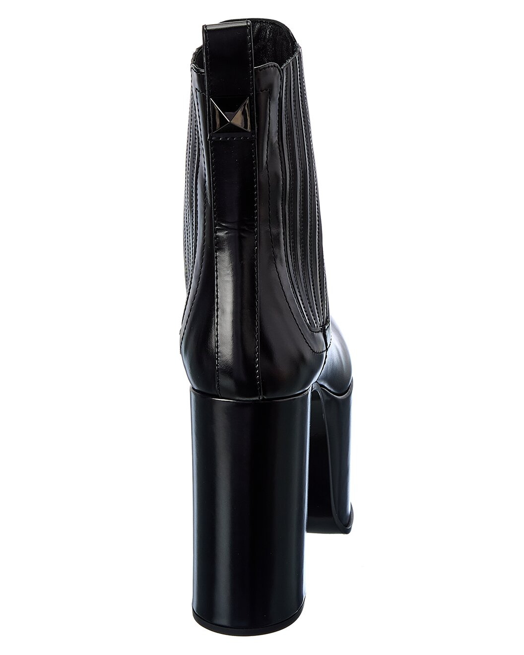 Valentino Roman Stud 125 Leather Platform Bootie - 3