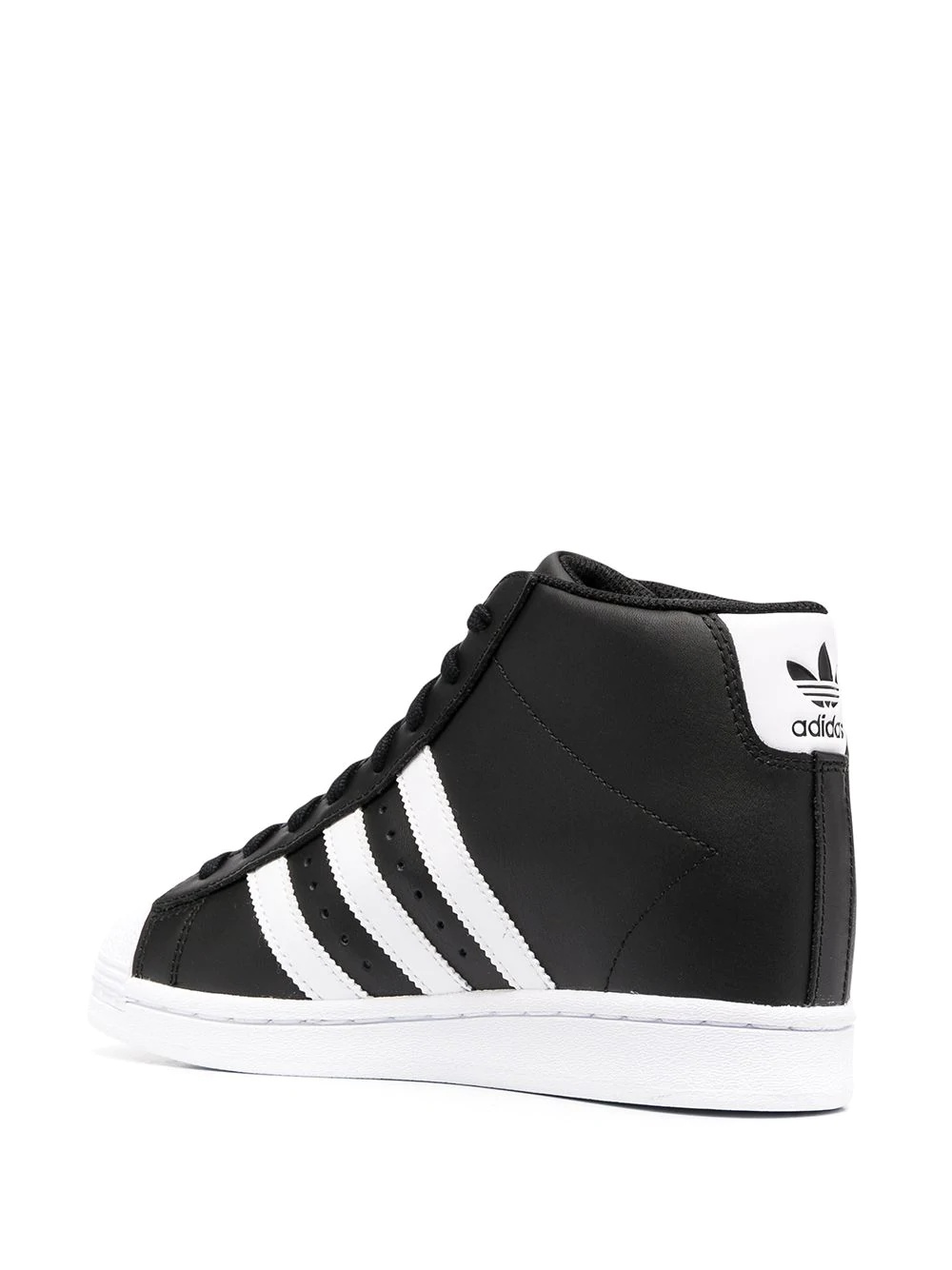 Superstar Up leather high-top sneakers - 3