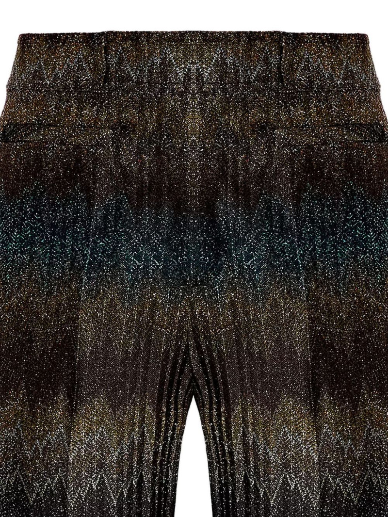 Missoni zigzag flared trousers outlook