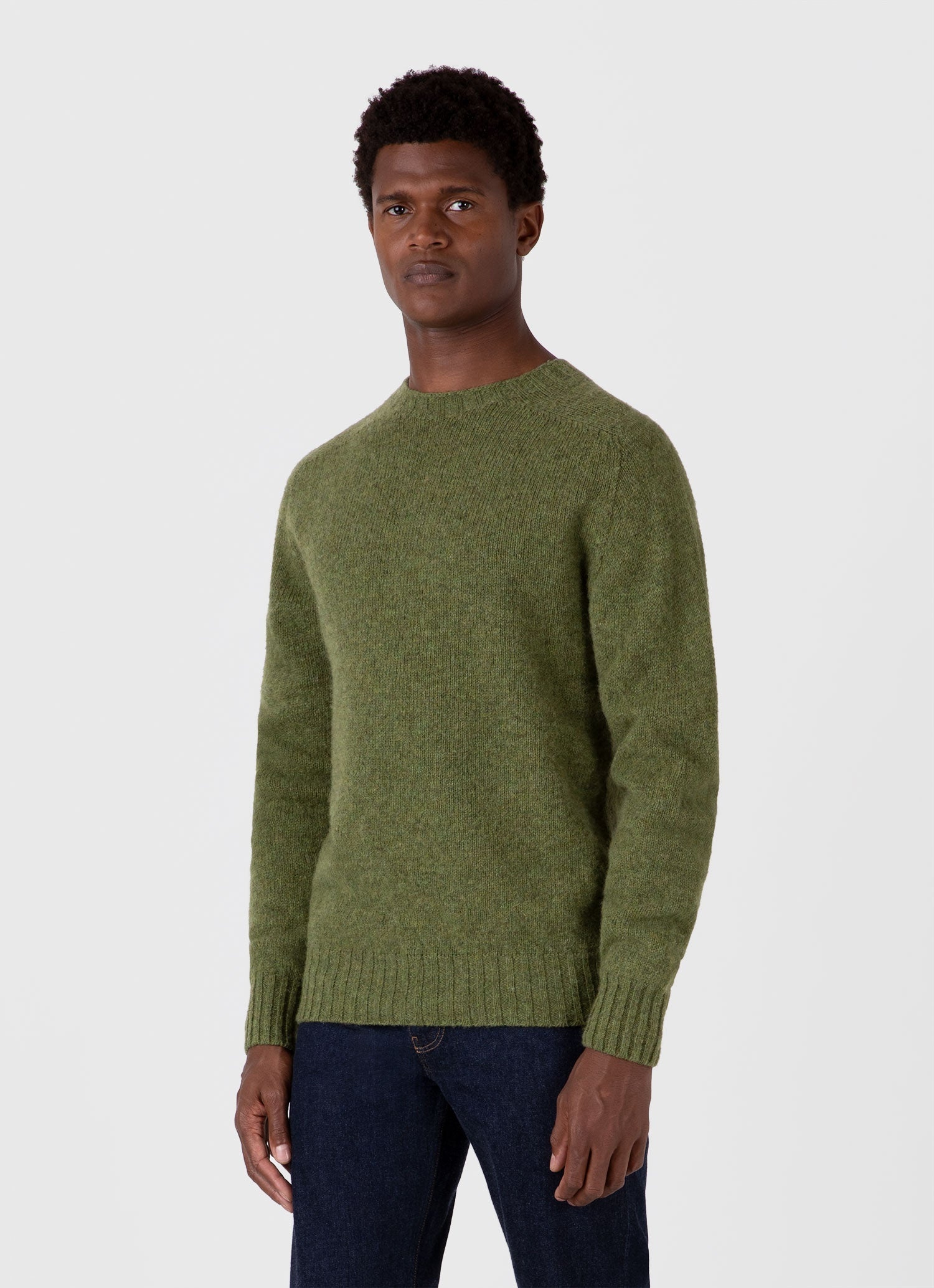 Shetland Crew Neck Jumper - 2