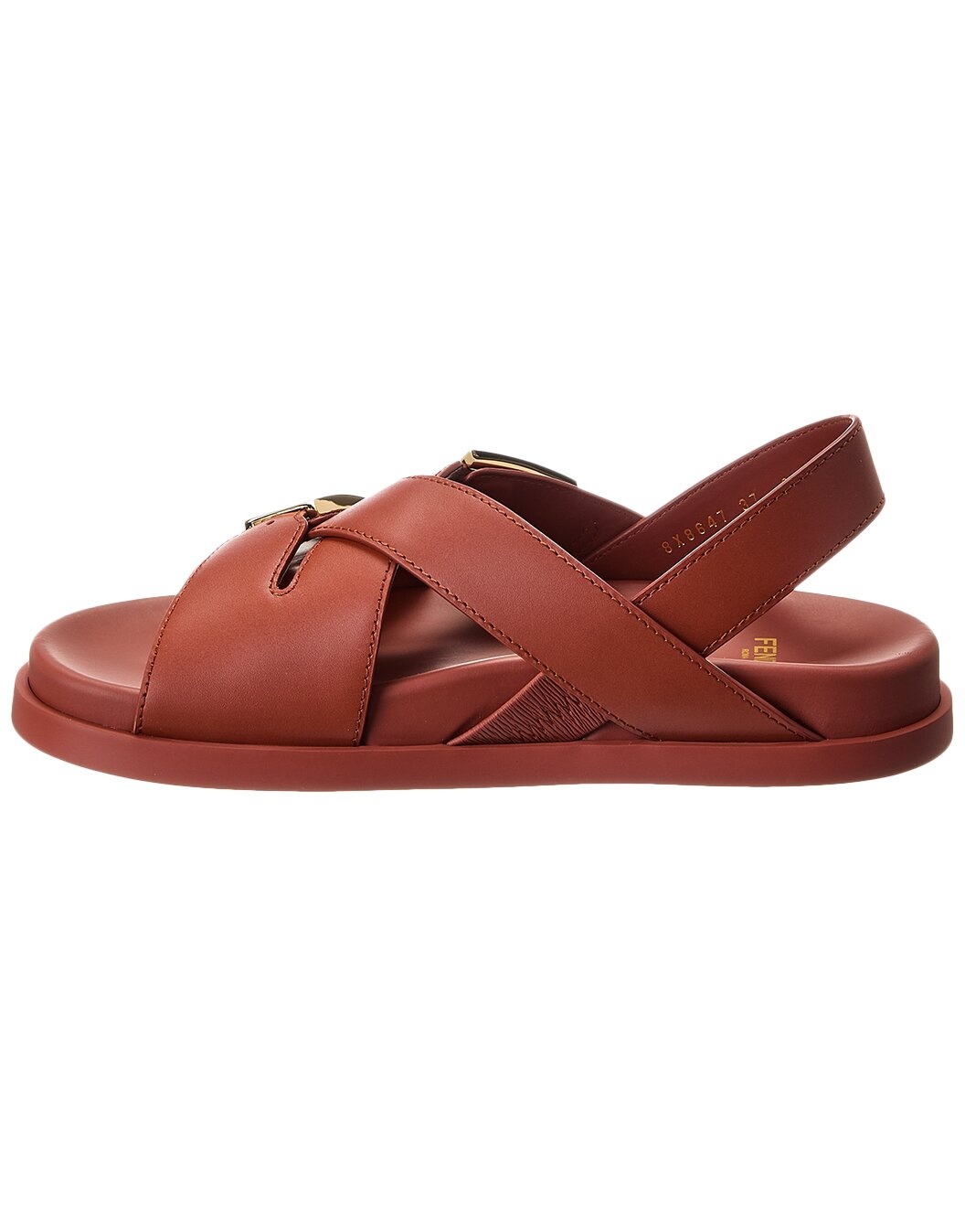 FENDI Feel Leather Sandal - 2