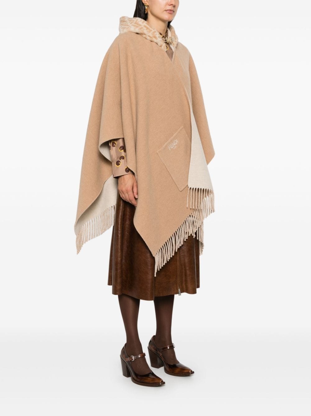 hooded cape - 3