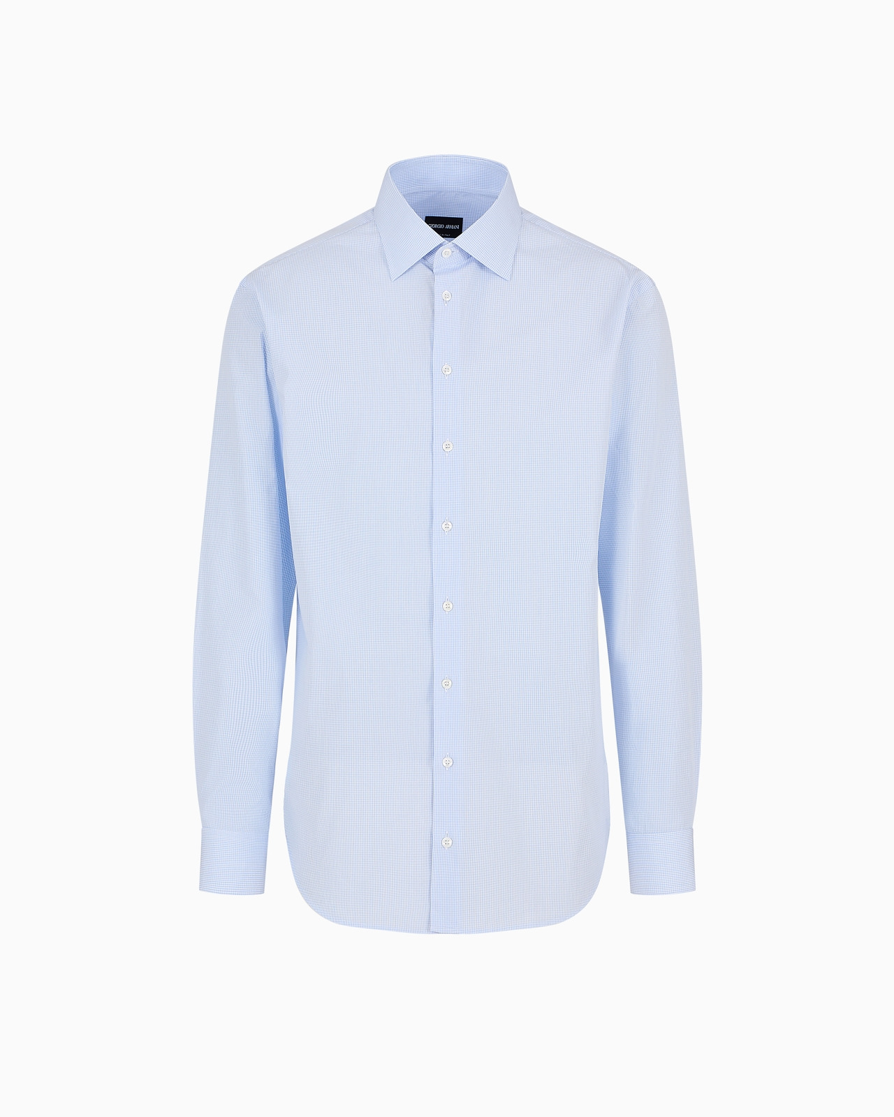 Regular-fit shirt made from micro-woven cotton - 1