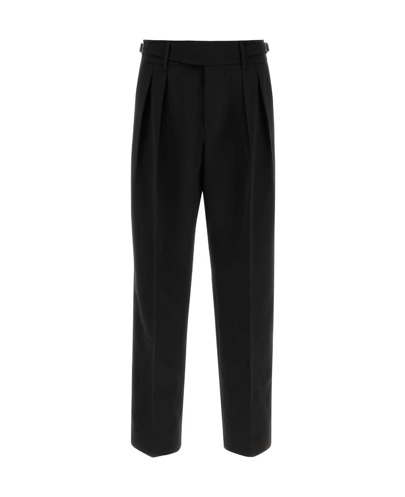 Black Wool Pant - 1
