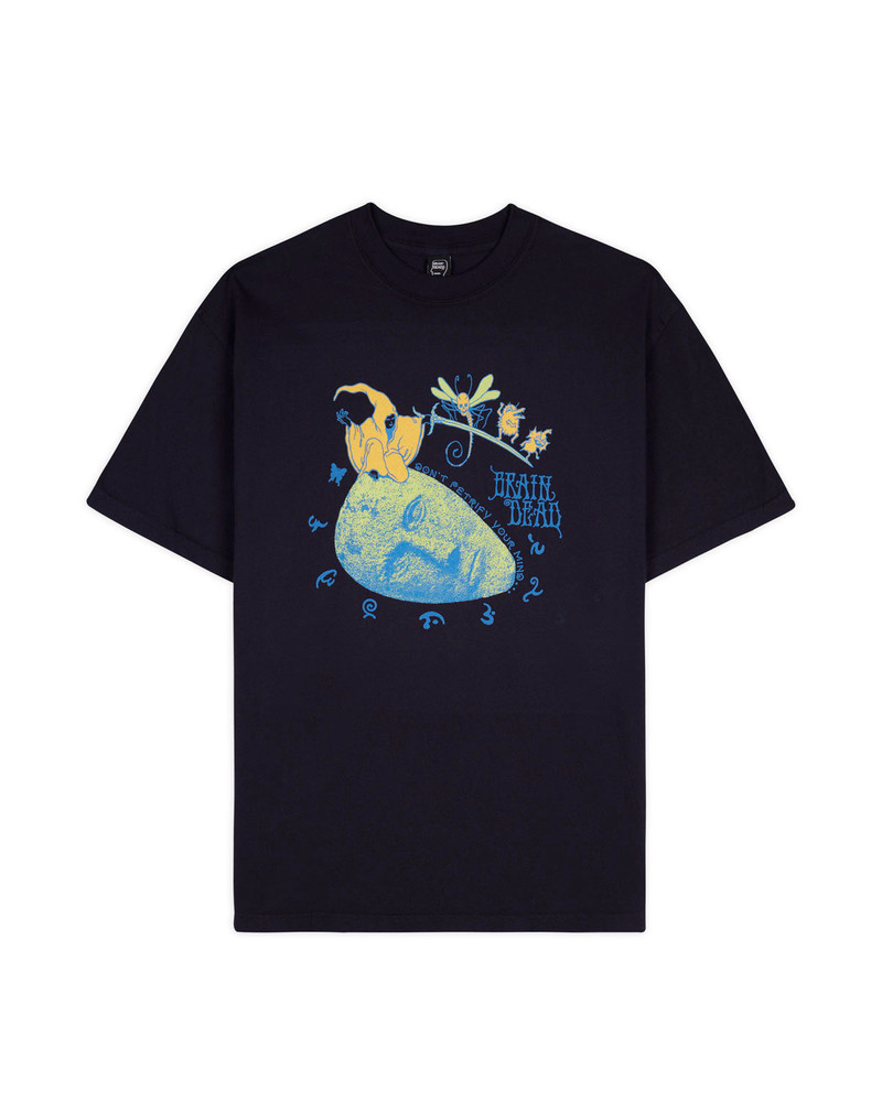 Petrified Mind T-shirt - Navy 1