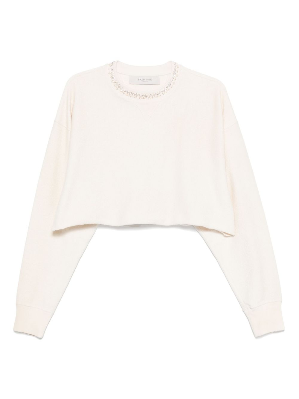 cropped sweater - 1