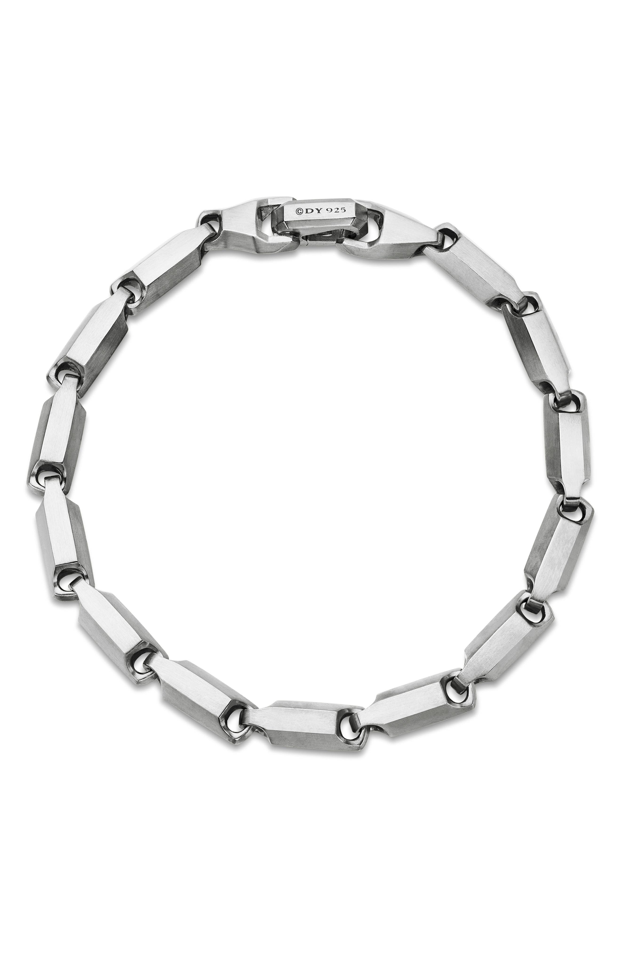 David Yurman Faceted Link Bracelet, 3mm in Sterling Silver at Nordstrom - 6