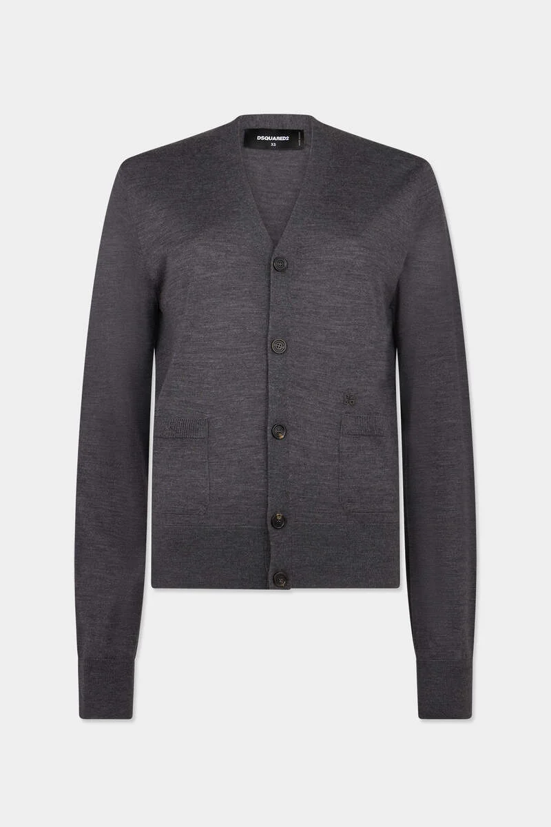 D2 UPSIDE DOWN KNIT CARDIGAN - 1