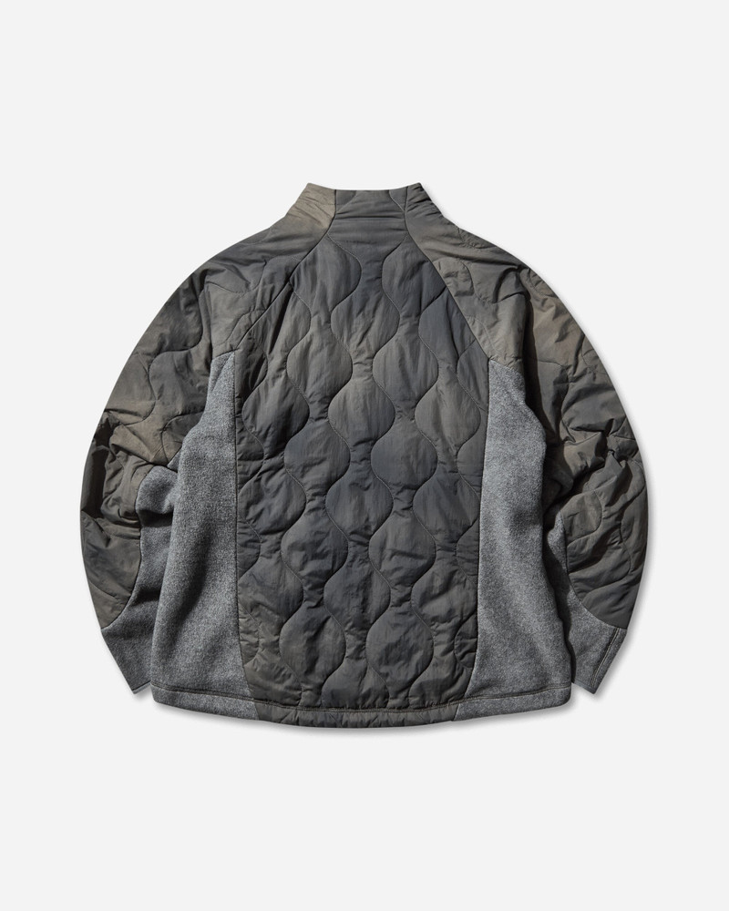 ROA and wander Quilted Fleece Jacket Grey outlook