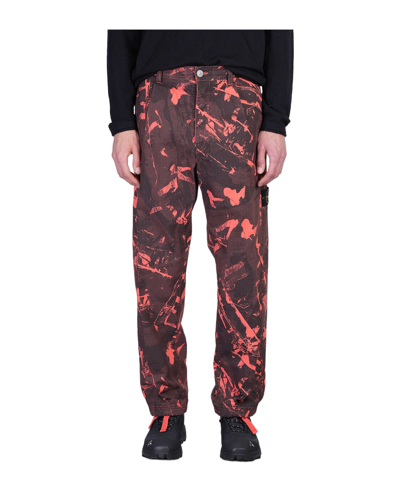 Pants In Black Cotton - 1