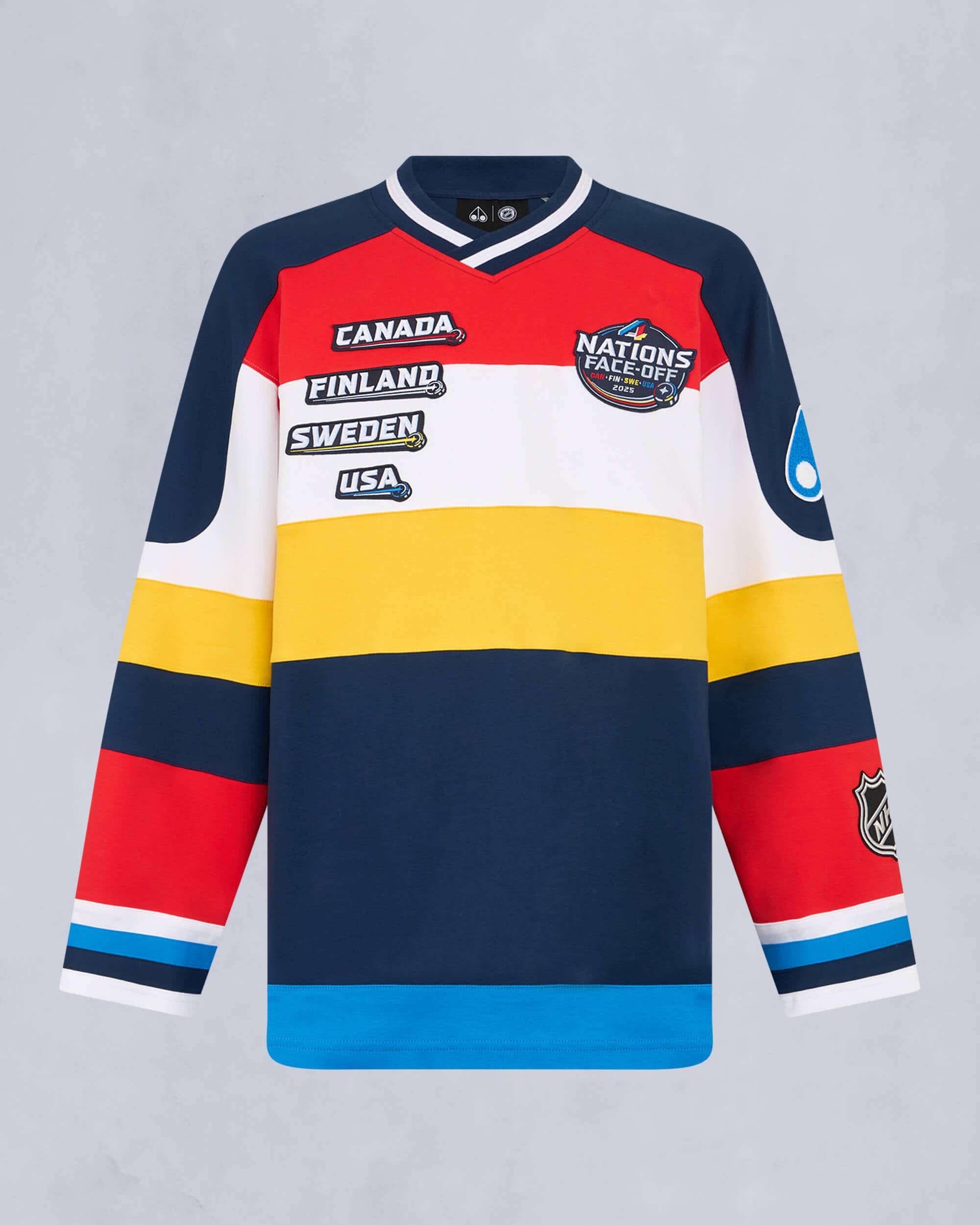 MOOSE KNUCKLES X NHL 4 NATIONS FACE-OFF JERSEY - 1