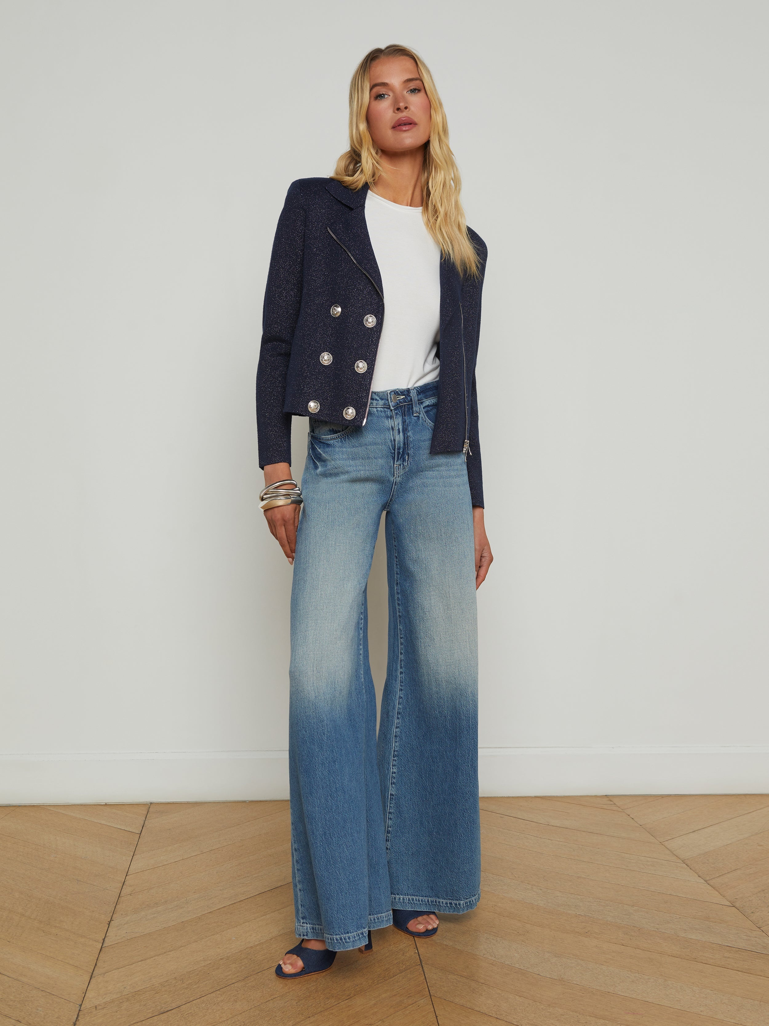 Chia Knit Biker Jacket - 6
