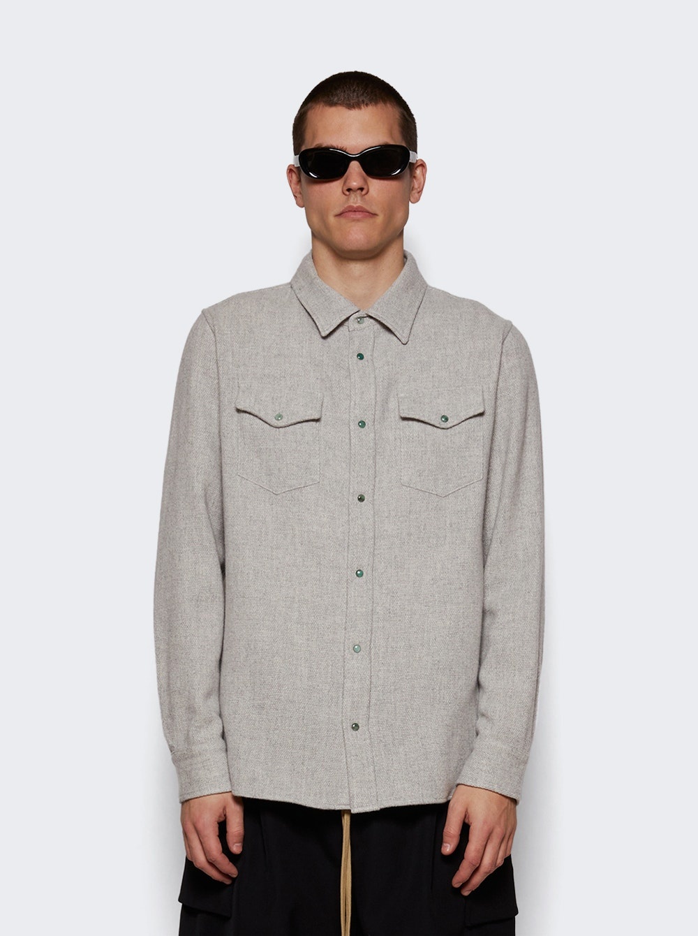 Long Sleeve Shirt Pearl Grey - 3