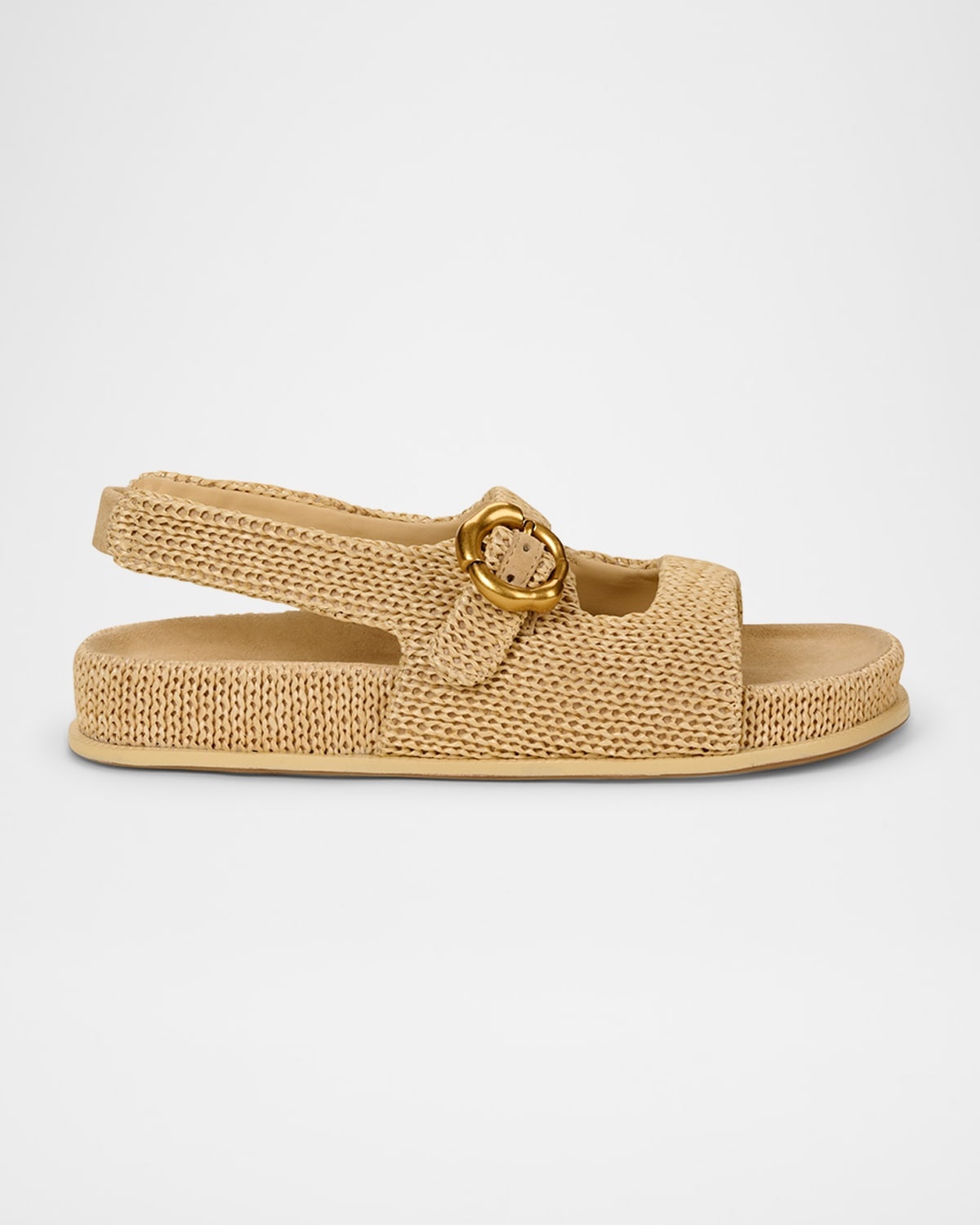 Brielle Sporty Buckle Slingback Sandals - 1