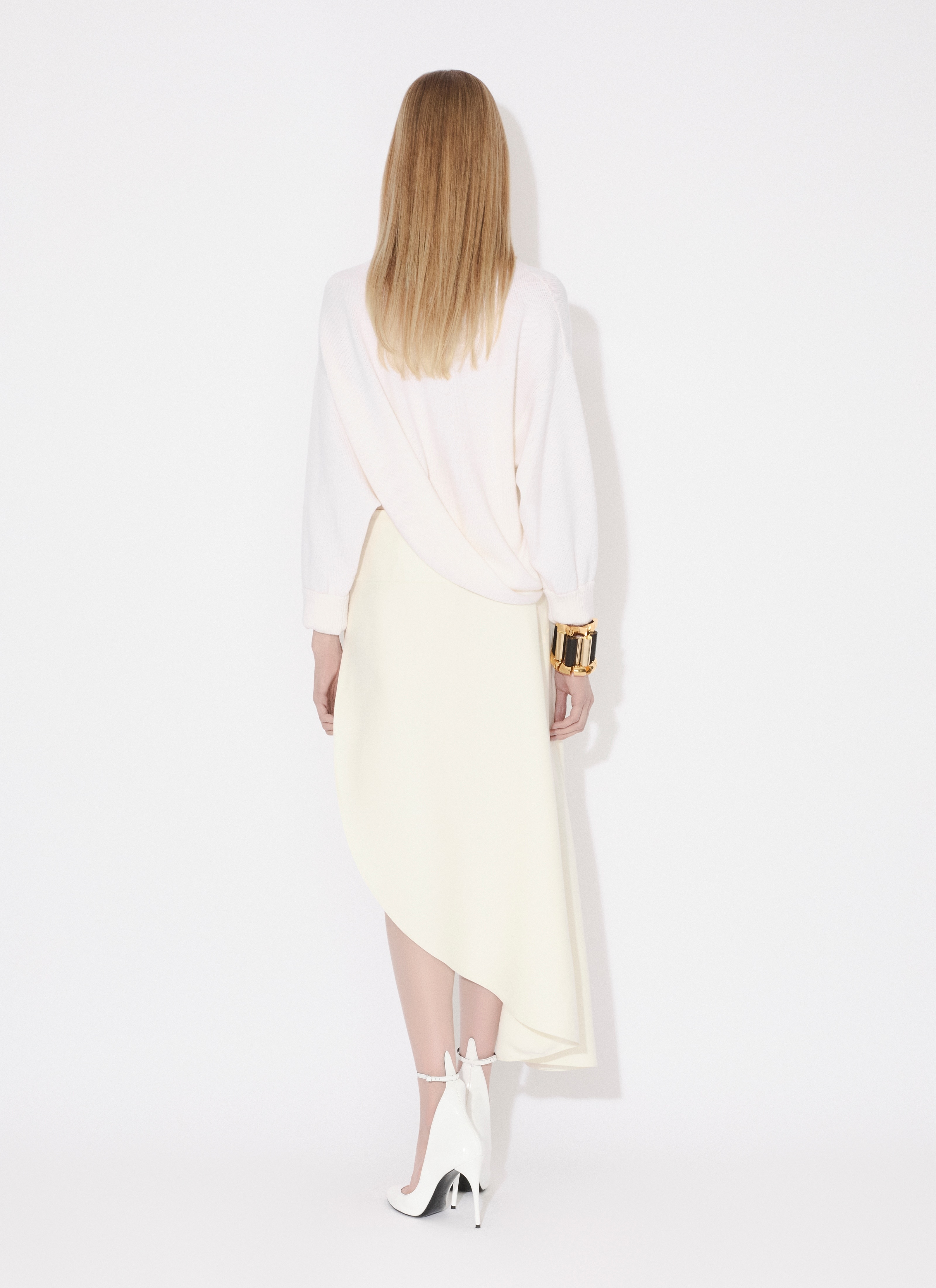 ASYMMETRICAL KNIT JUMPER - 3