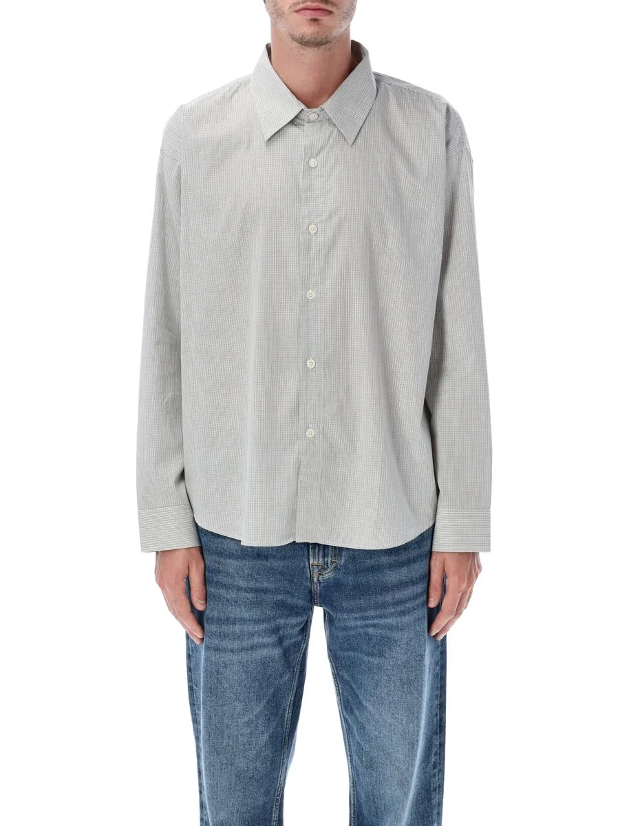 Mfpen Exact Shirt Grey Micro Check - 1