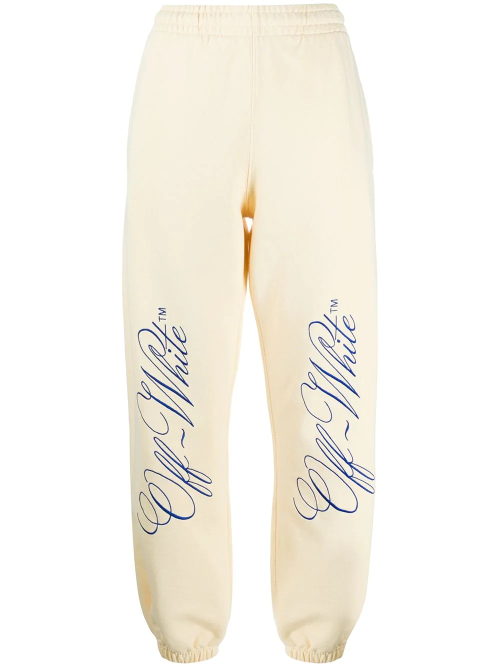 logo-print track pants - 1