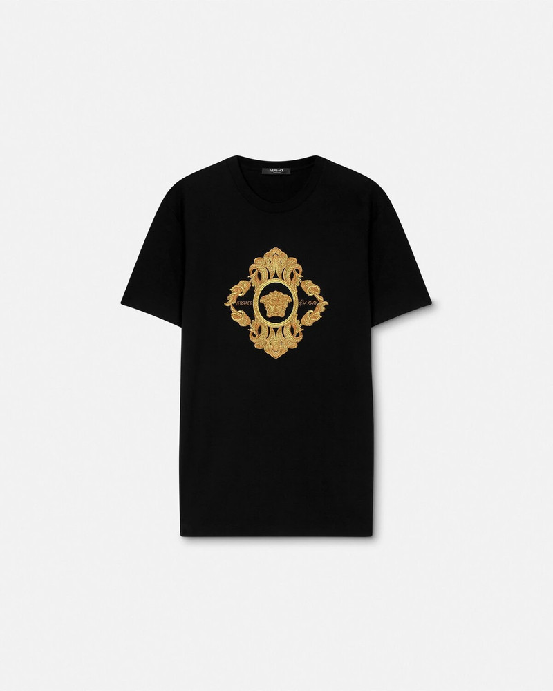 Embroidered Architectural Baroque T-Shirt - 1
